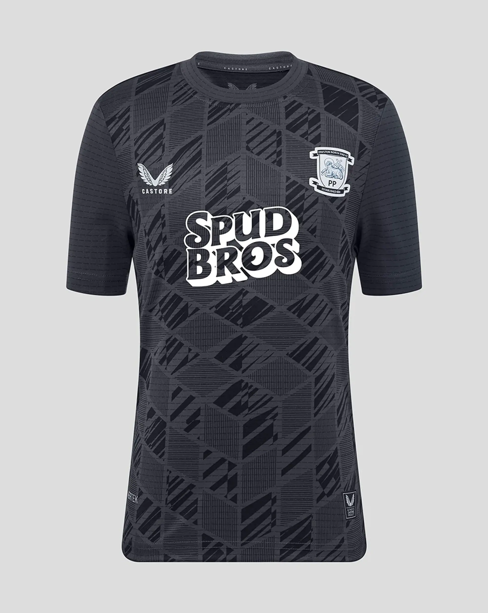 Castore Preston Junior Home Goalkeeper Short Sleeve Shirt 25/26