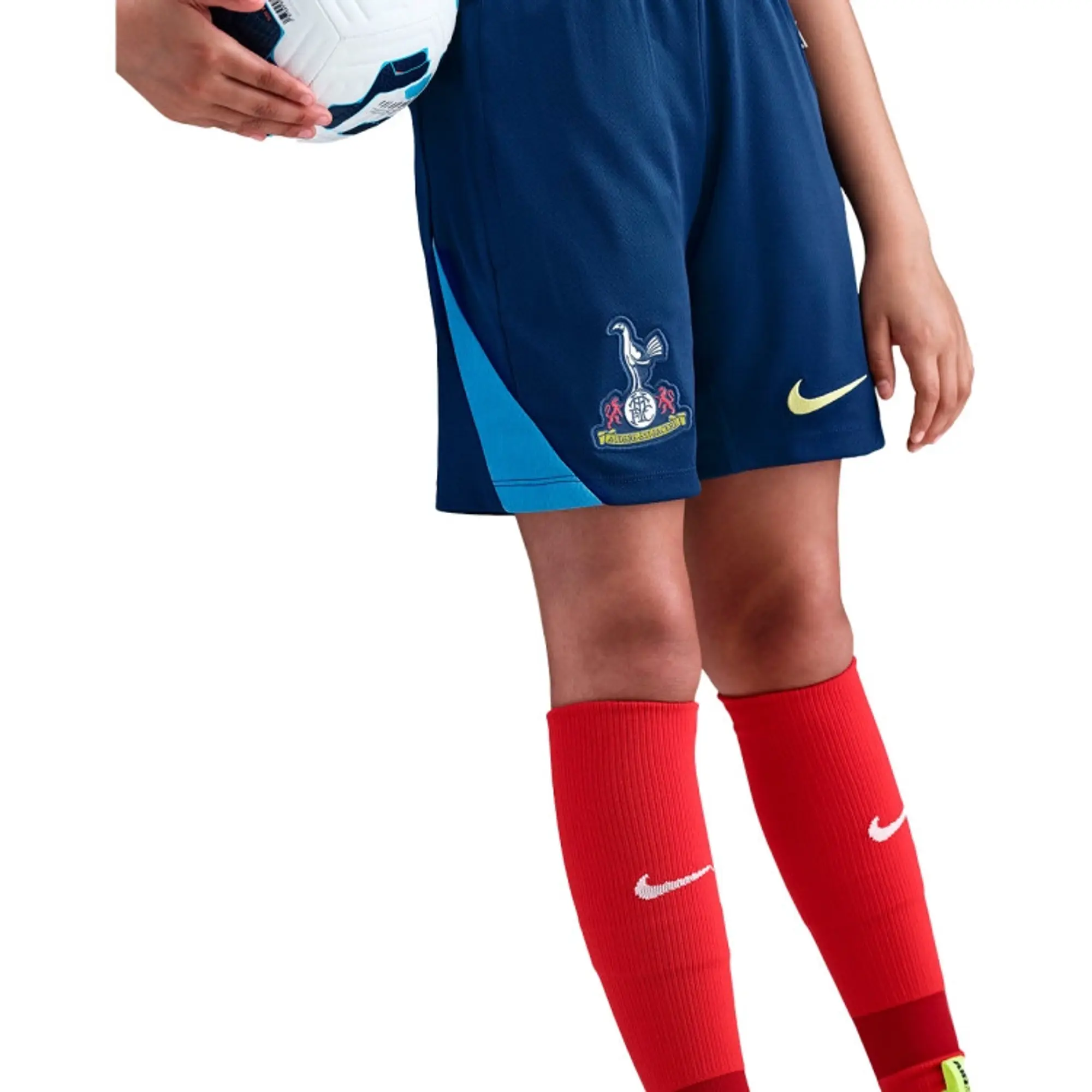 Tottenham Training Shorts Dri-Fit Strike 3Rd - Blue Void/Pacific Blue/Dynamic Yellow Kids - ['Blue']