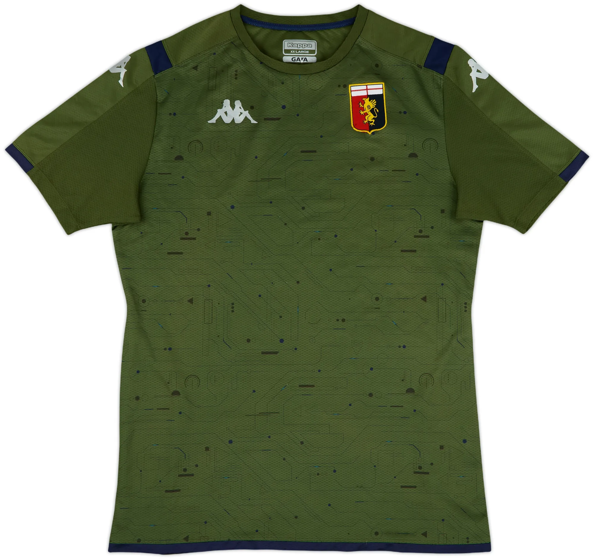 Kappa Genoa Mens SS Home Shirt 2020/21