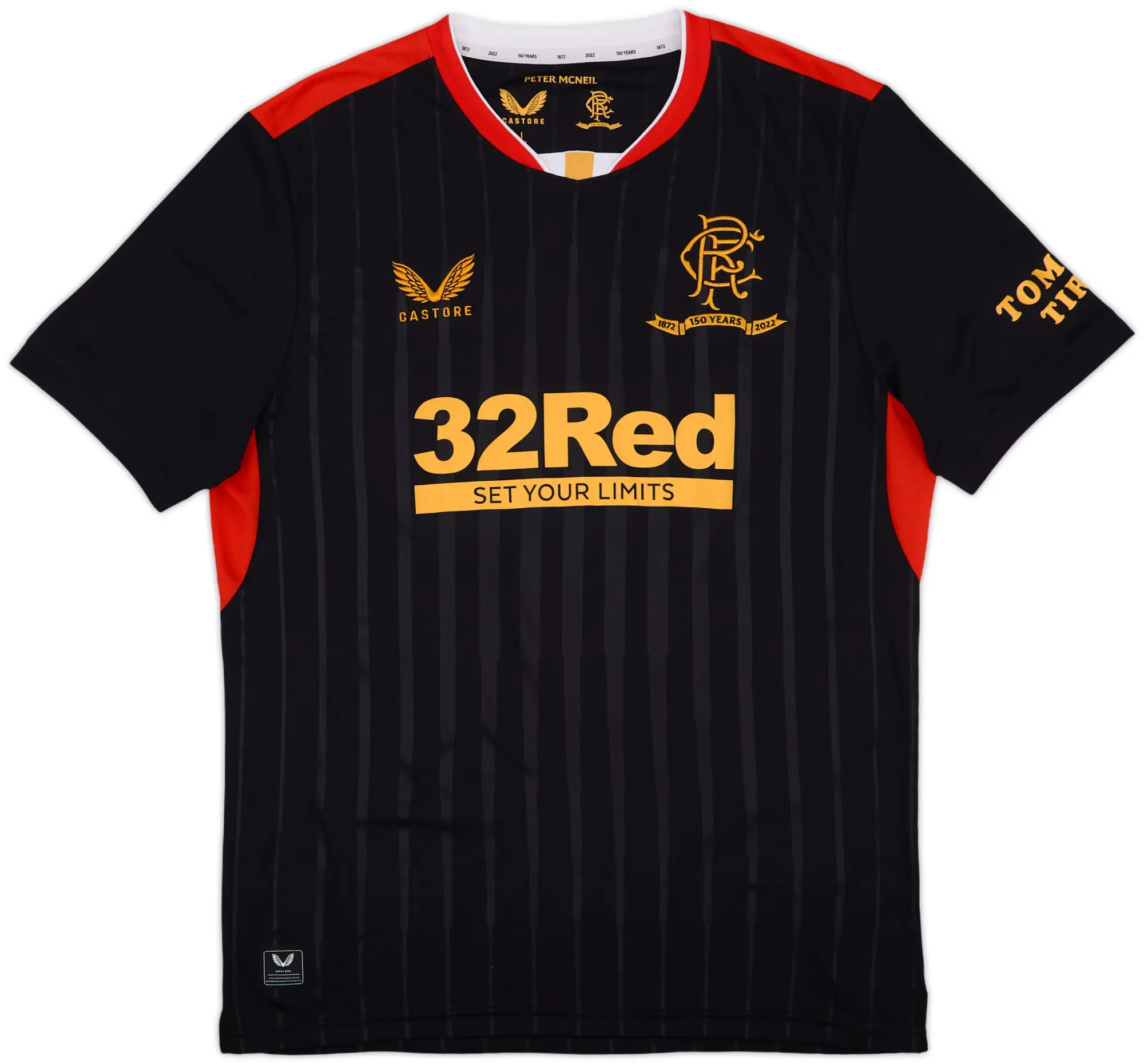 Castore Rangers Mens SS Away Shirt 2021/22