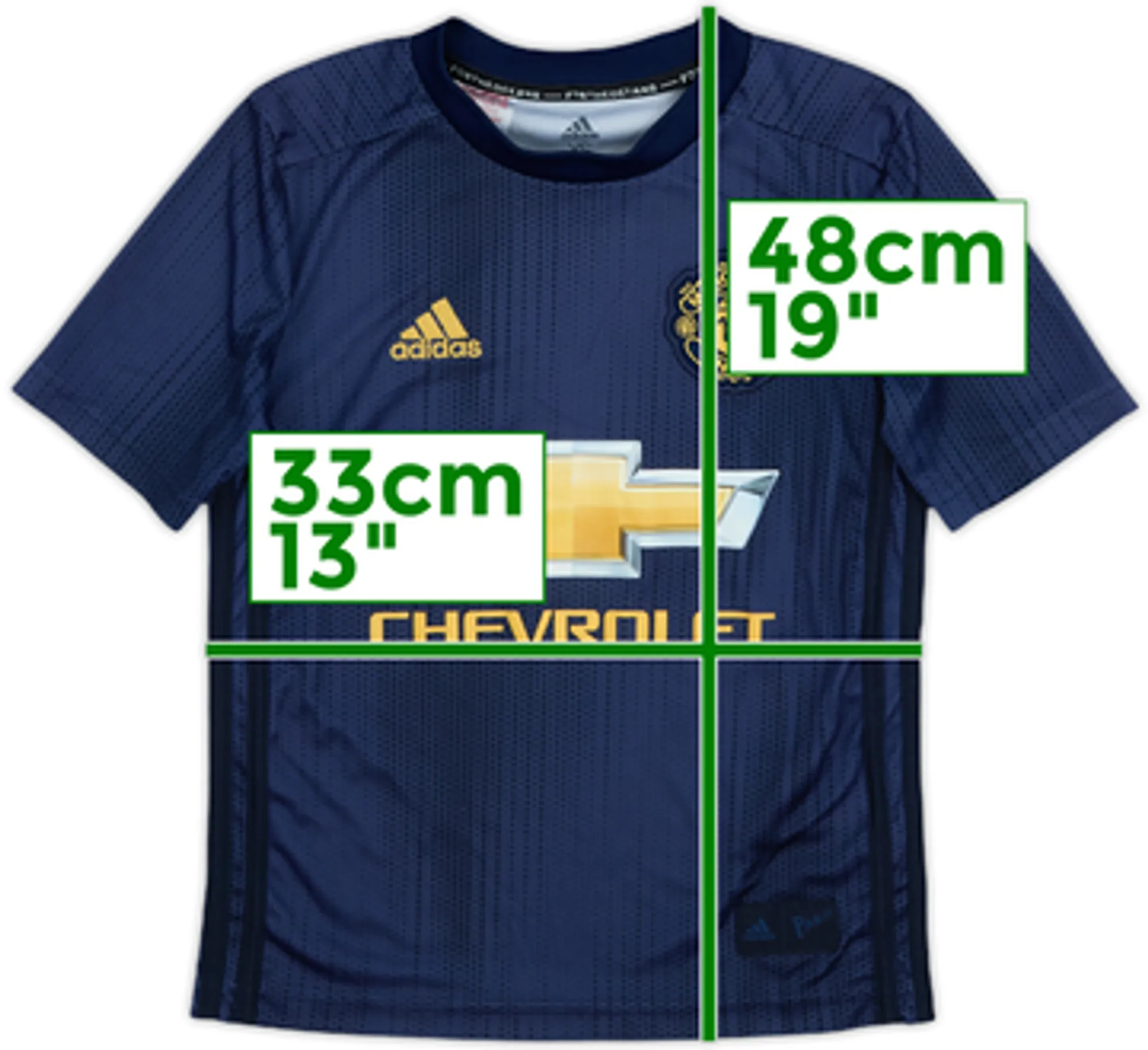 adidas Manchester United Mens SS Third Shirt 2018/19