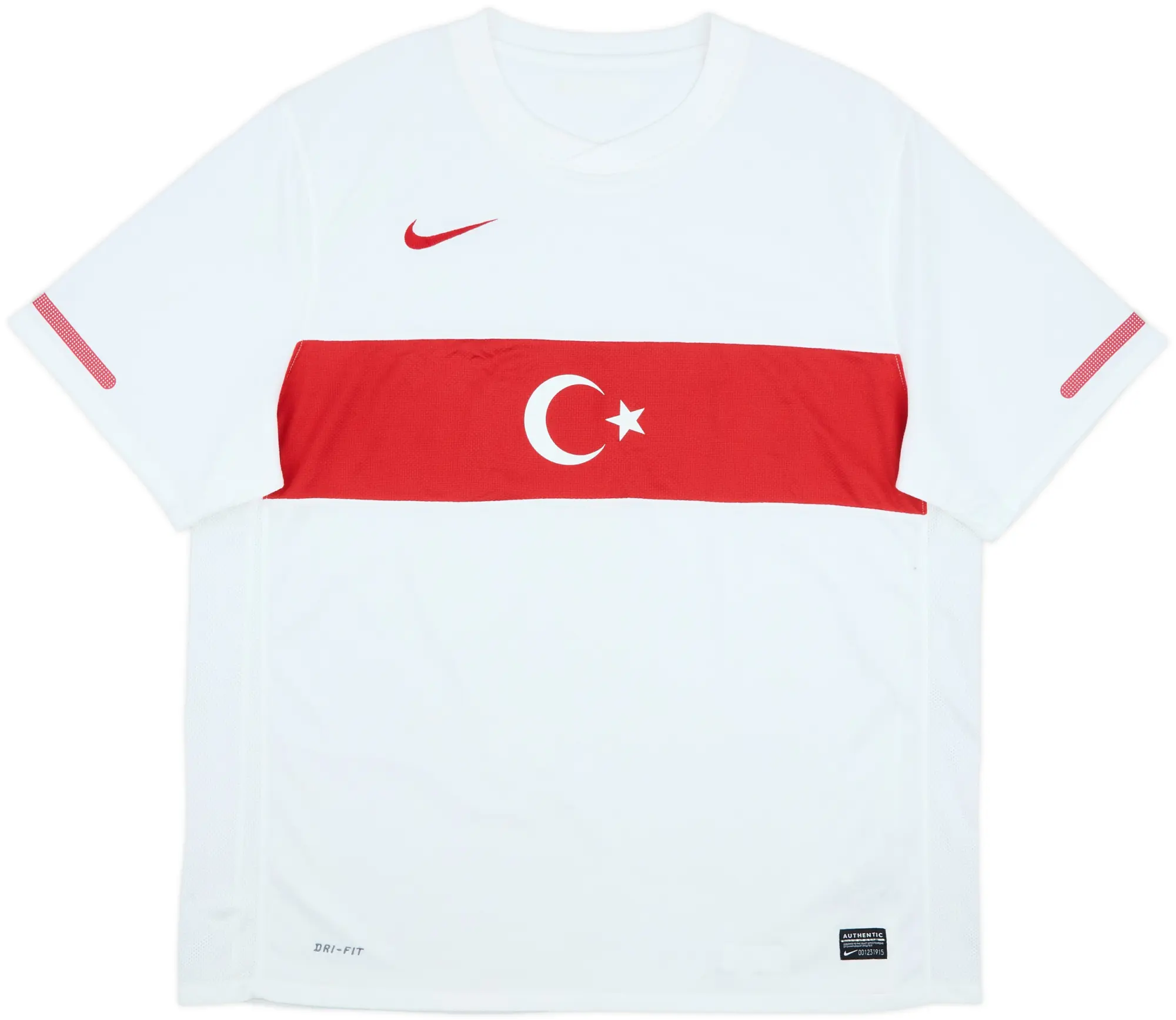 Nike Turkey Mens SS Away Shirt 2010