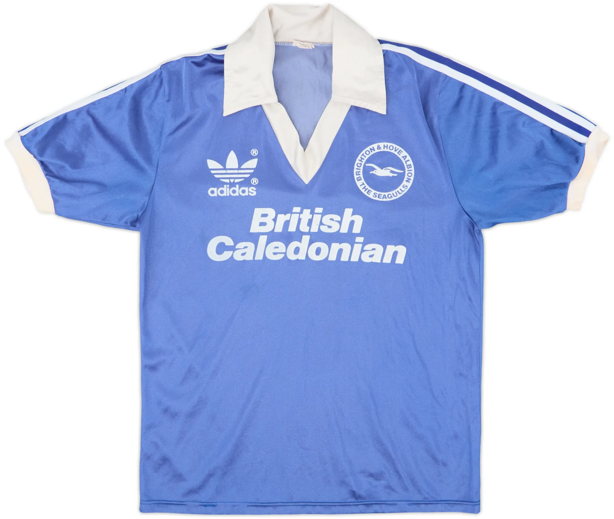 adidas Brighton & Hove Albion Mens SS Home Shirt 1980/81
