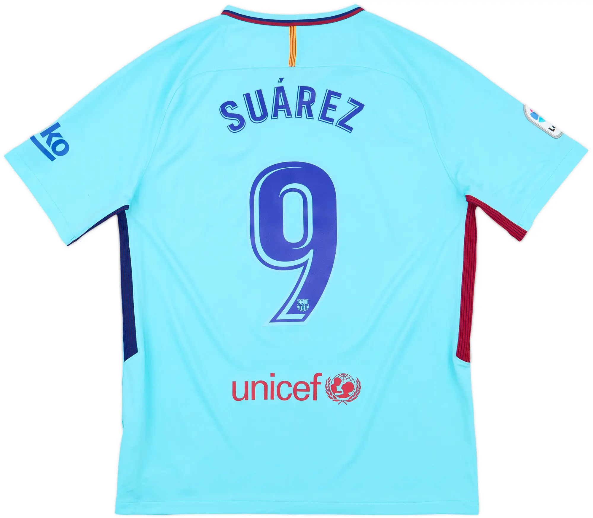 Nike Barcelona Mens SS Away Shirt 2017/18