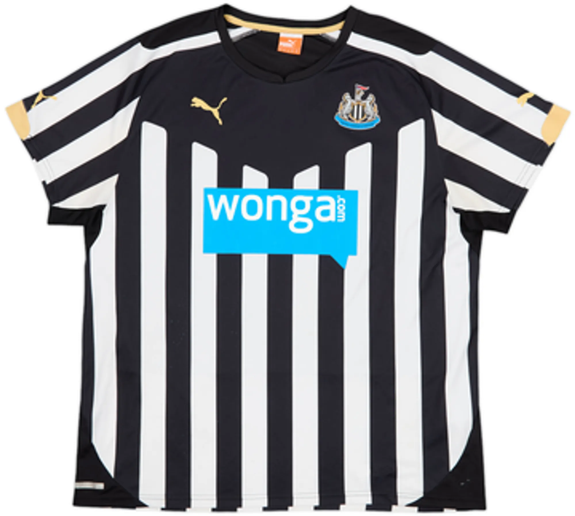 Puma Newcastle United Mens SS Home Shirt 2014/15