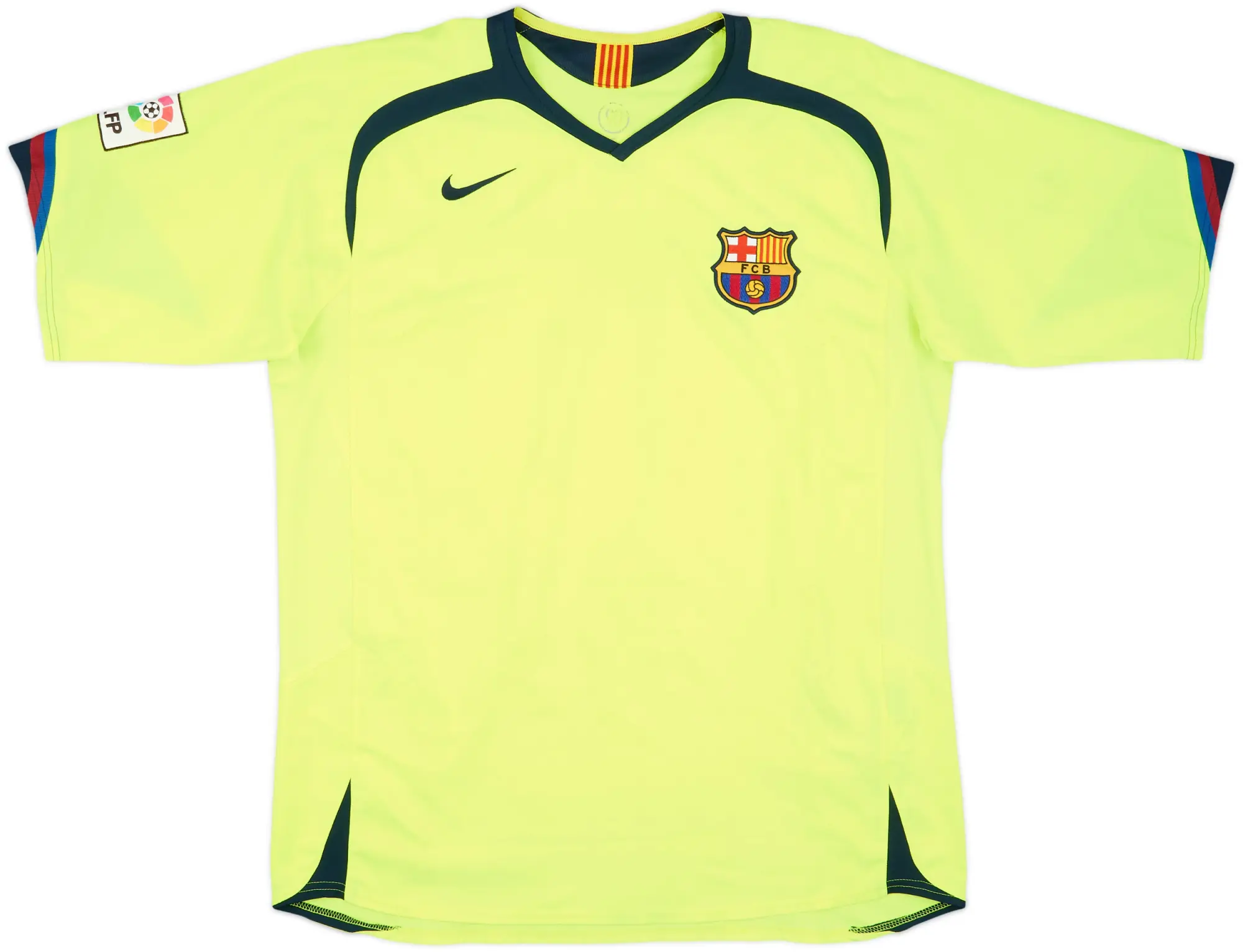 Nike Barcelona Mens SS Away Shirt 2005/06