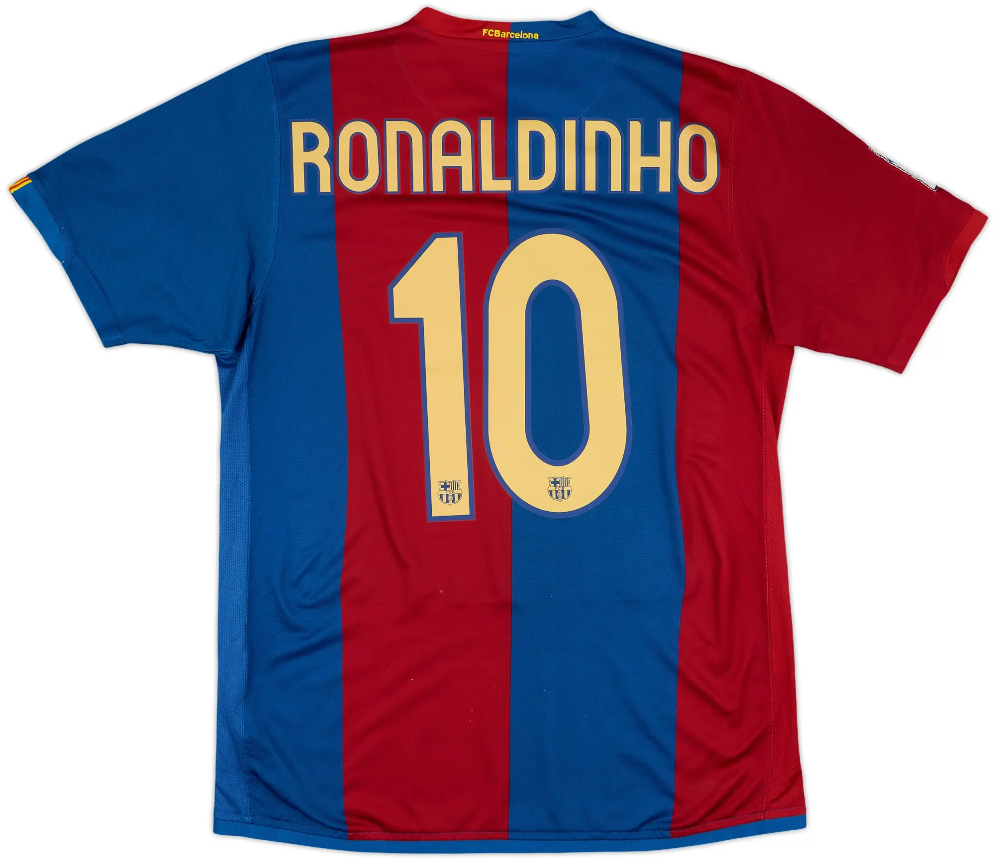 Nike Barcelona Mens SS Home Shirt 2006/07