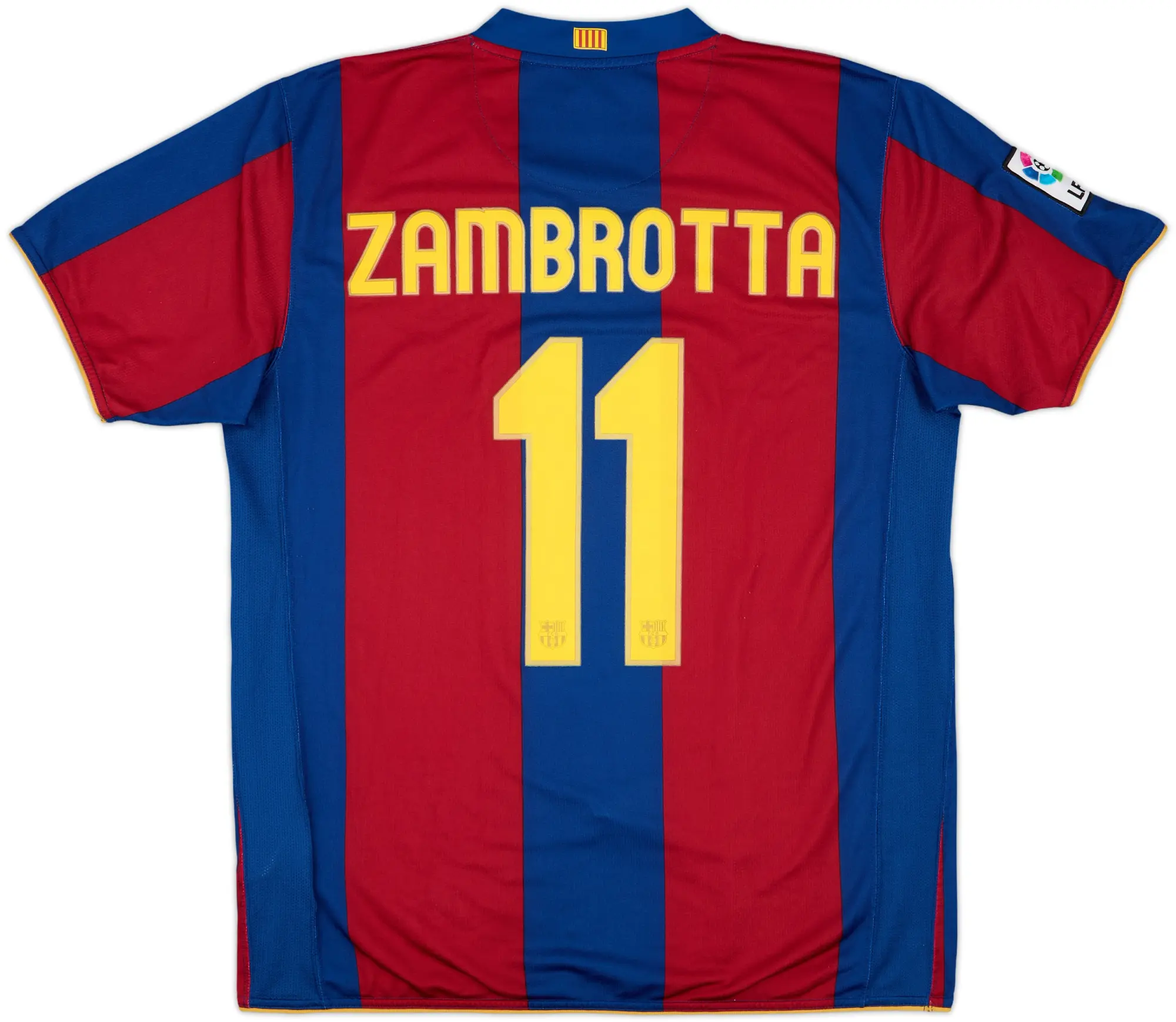 Nike Barcelona Mens SS Home Shirt 2007/08