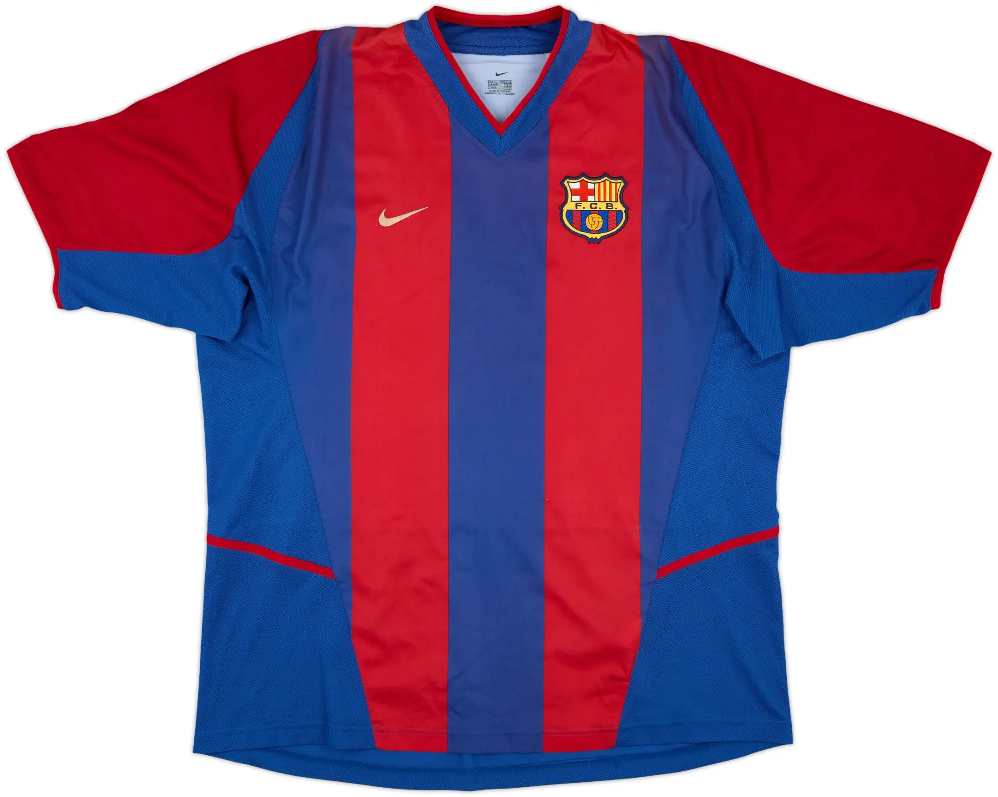 Nike Barcelona Mens SS Home Shirt 2002/03