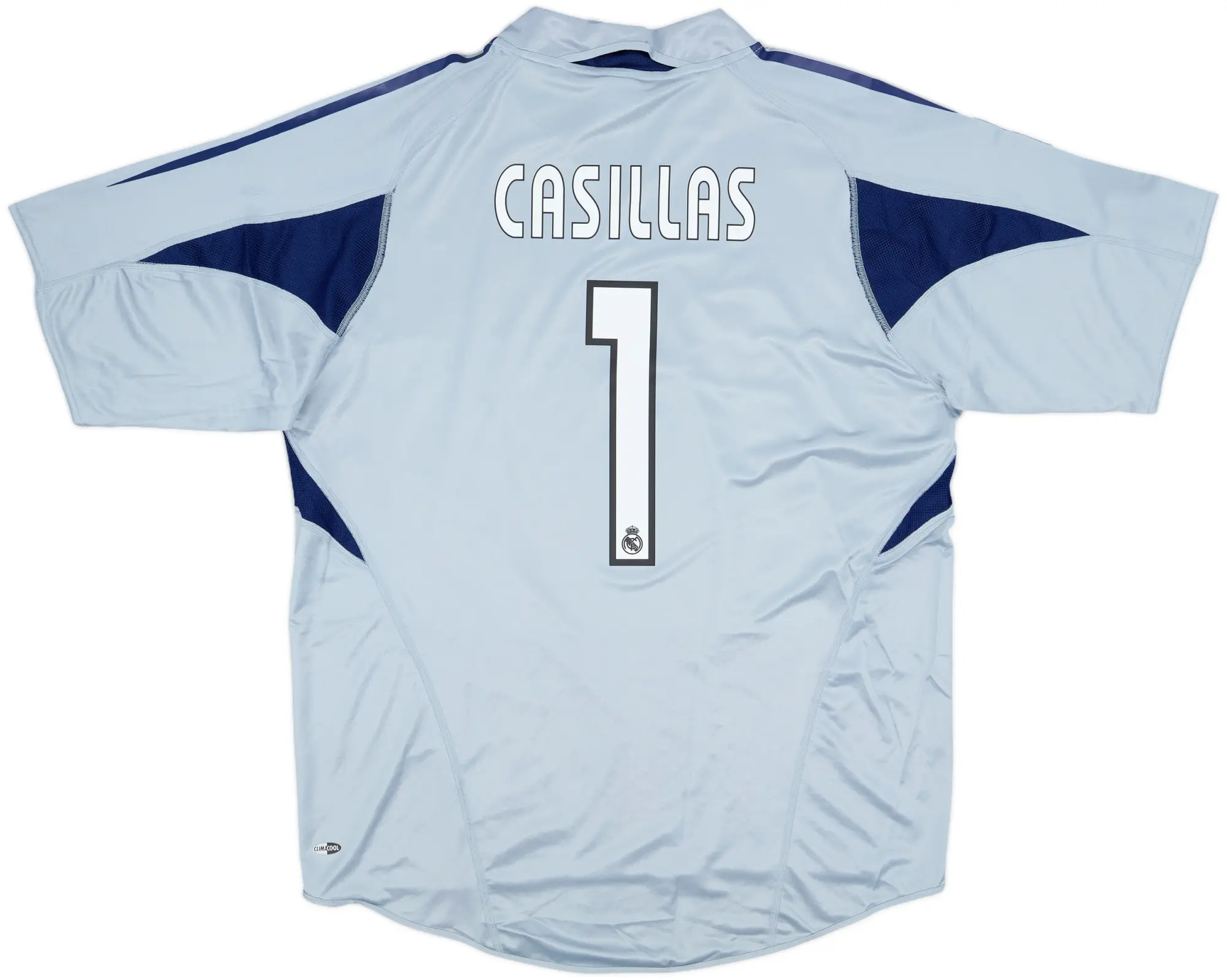 adidas Real Madrid Mens LS Goalkeeper Home Shirt 2004/05