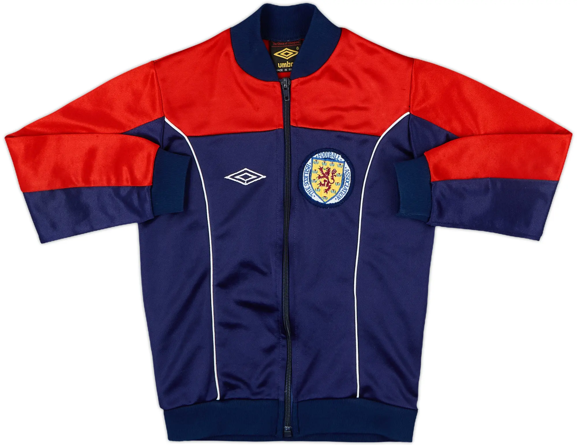 1984-86 Scotland Umbro Track Jacket 'Dalglish' - 10/10 - (S.Boys)
