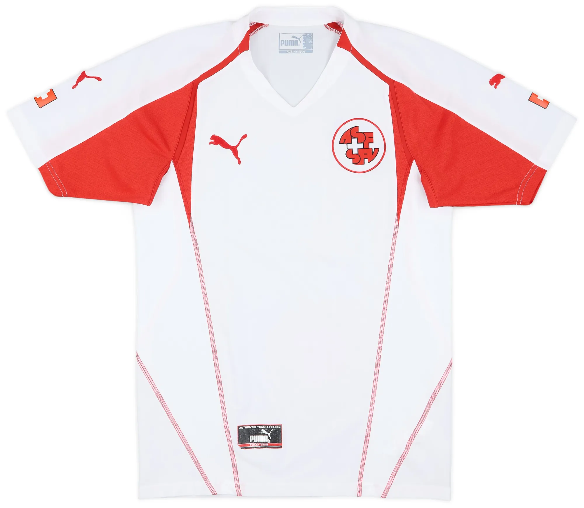 Puma Switzerland Mens SS Away Shirt 2004