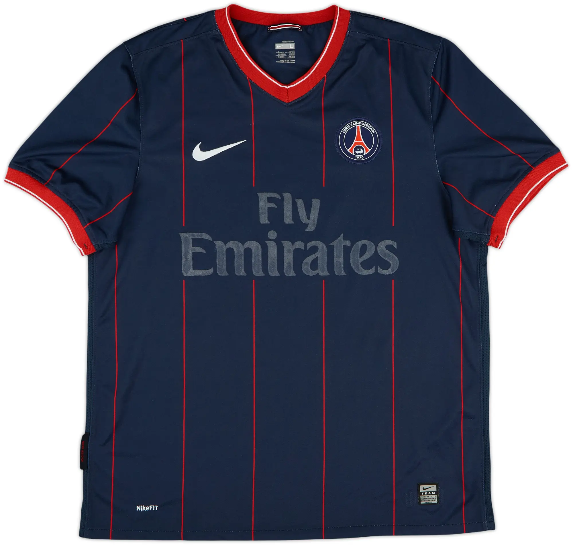 2009-10 Paris Saint-Germain Home Shirt - 4/10 - (L)