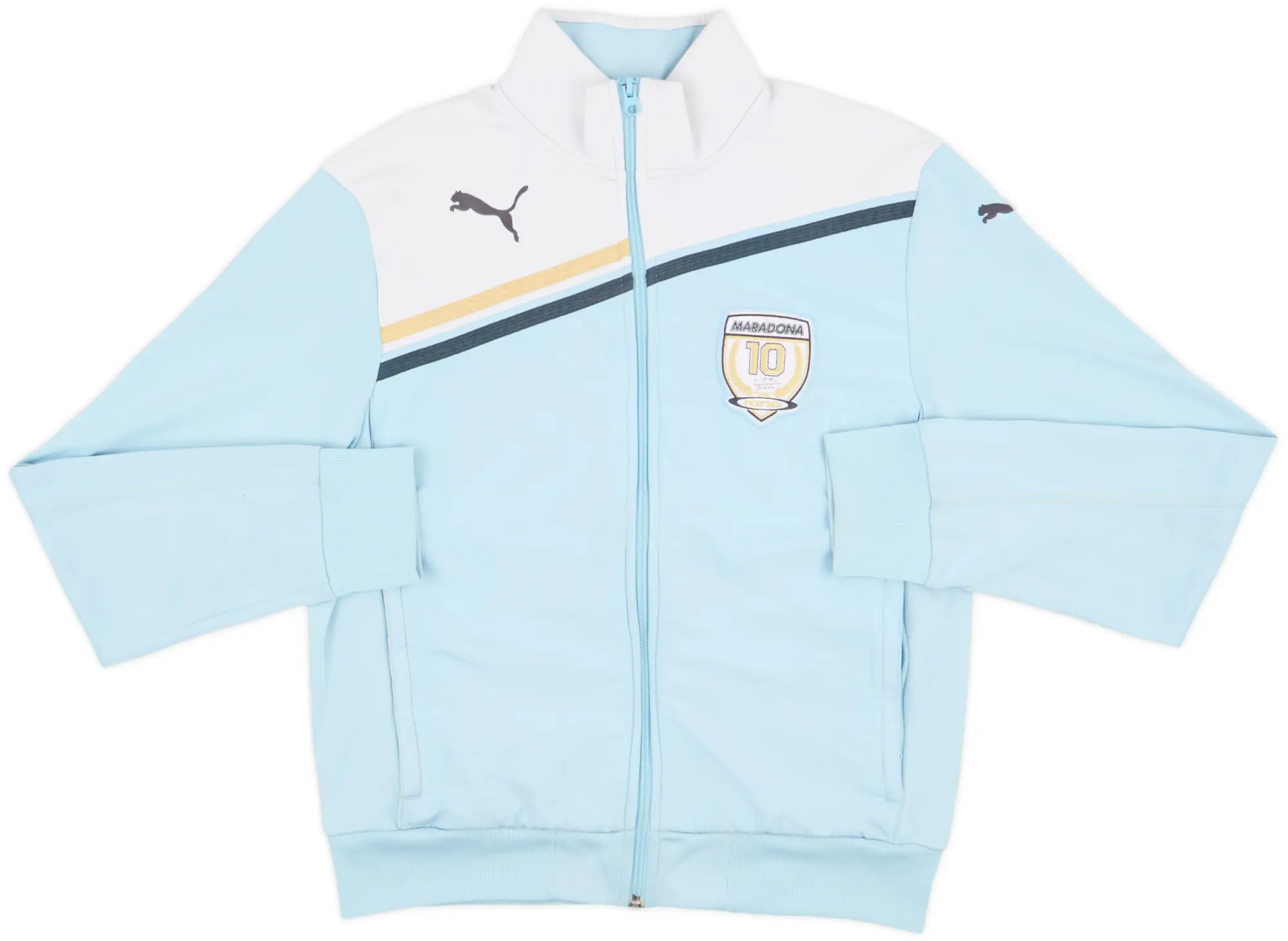 2010 Argentina Maradona Puma King Track Jacket - 7/10 - (S)