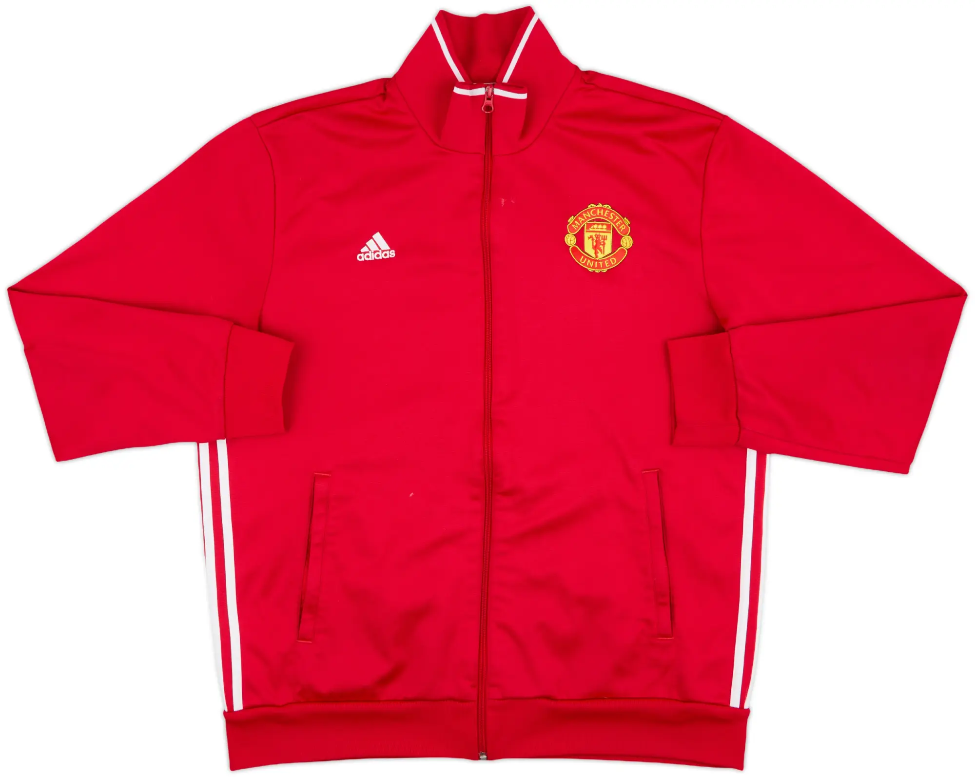 2016-17 Manchester United adidas Track Jacket - 7/10 - (XL)