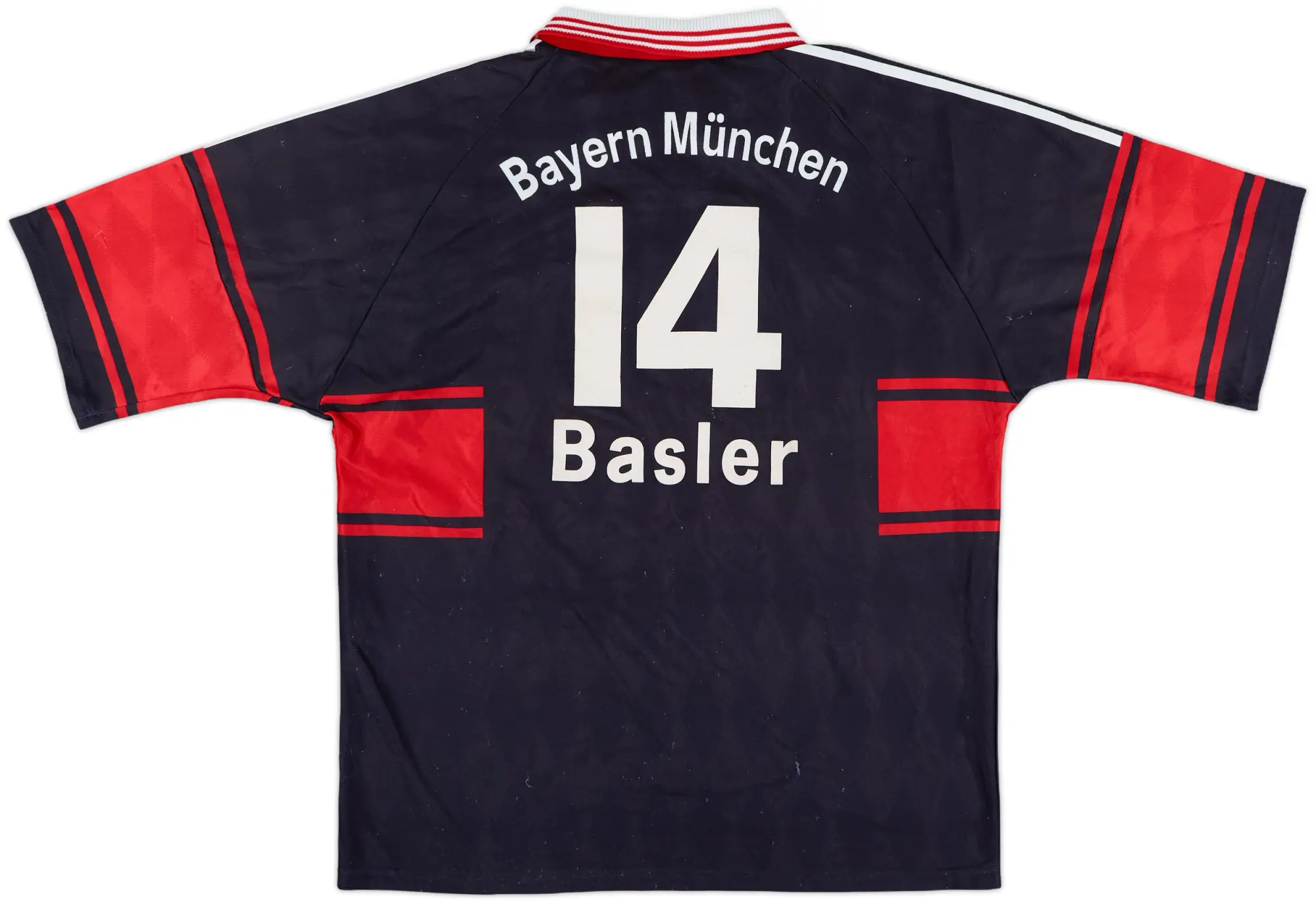 adidas Bayern Munich Mens SS Home Shirt 1997/99