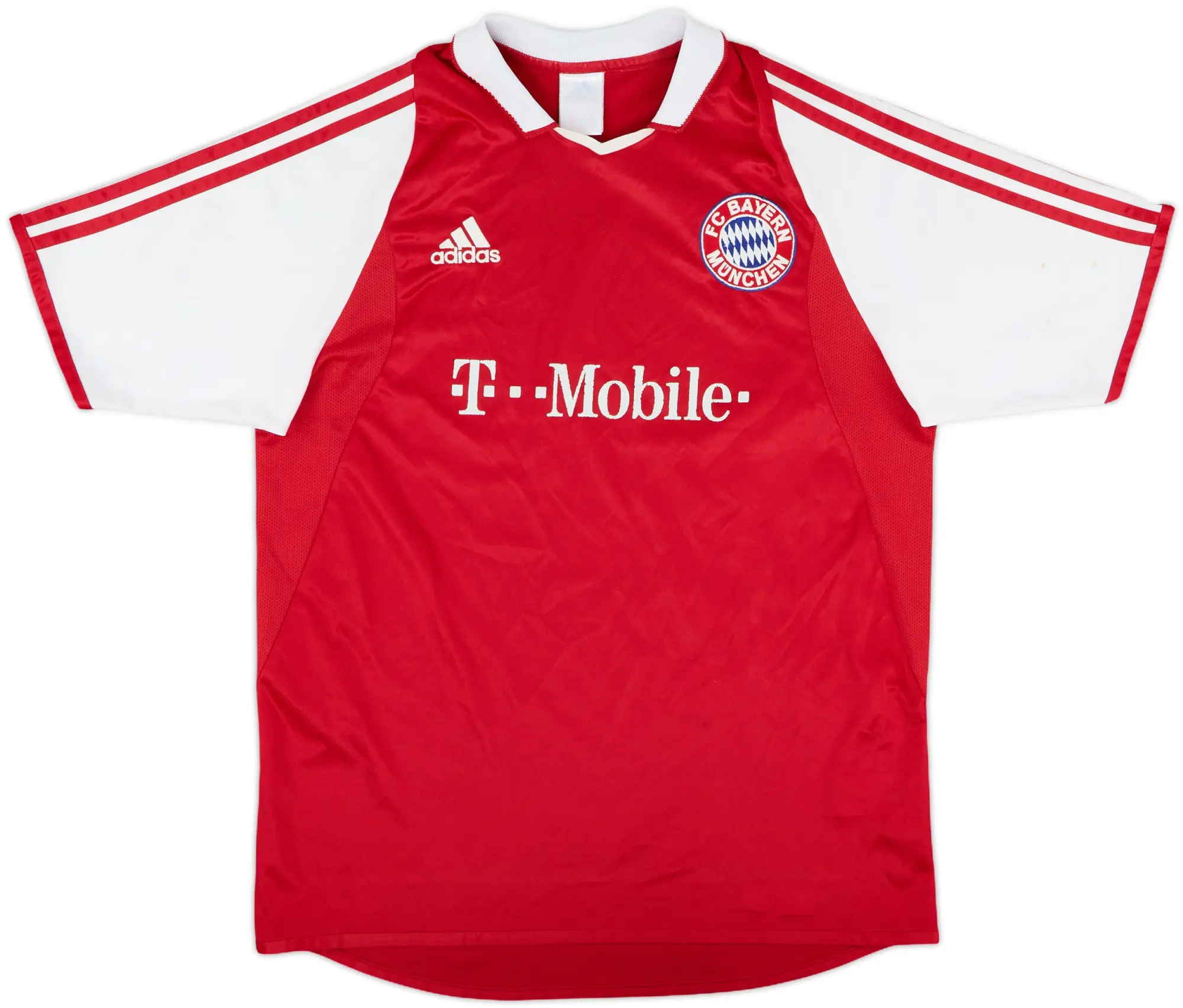 adidas Bayern Munich Boys SS Home Shirt 2004/05