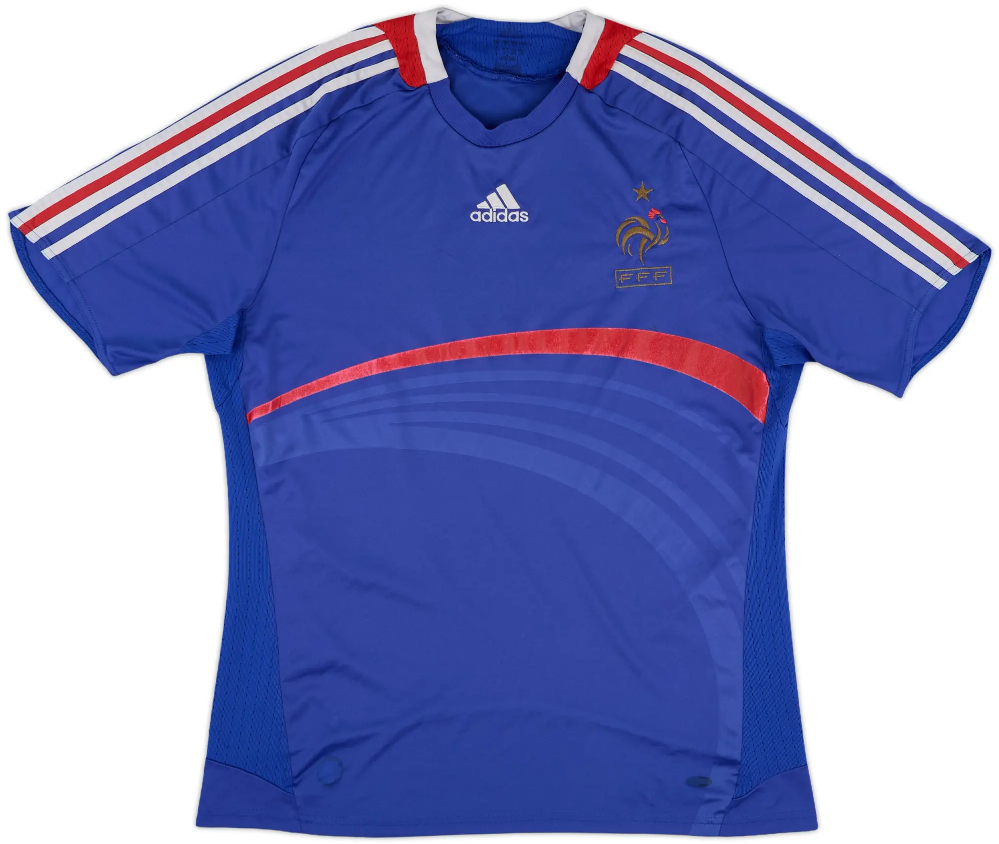 adidas France Mens SS Home Shirt 2007