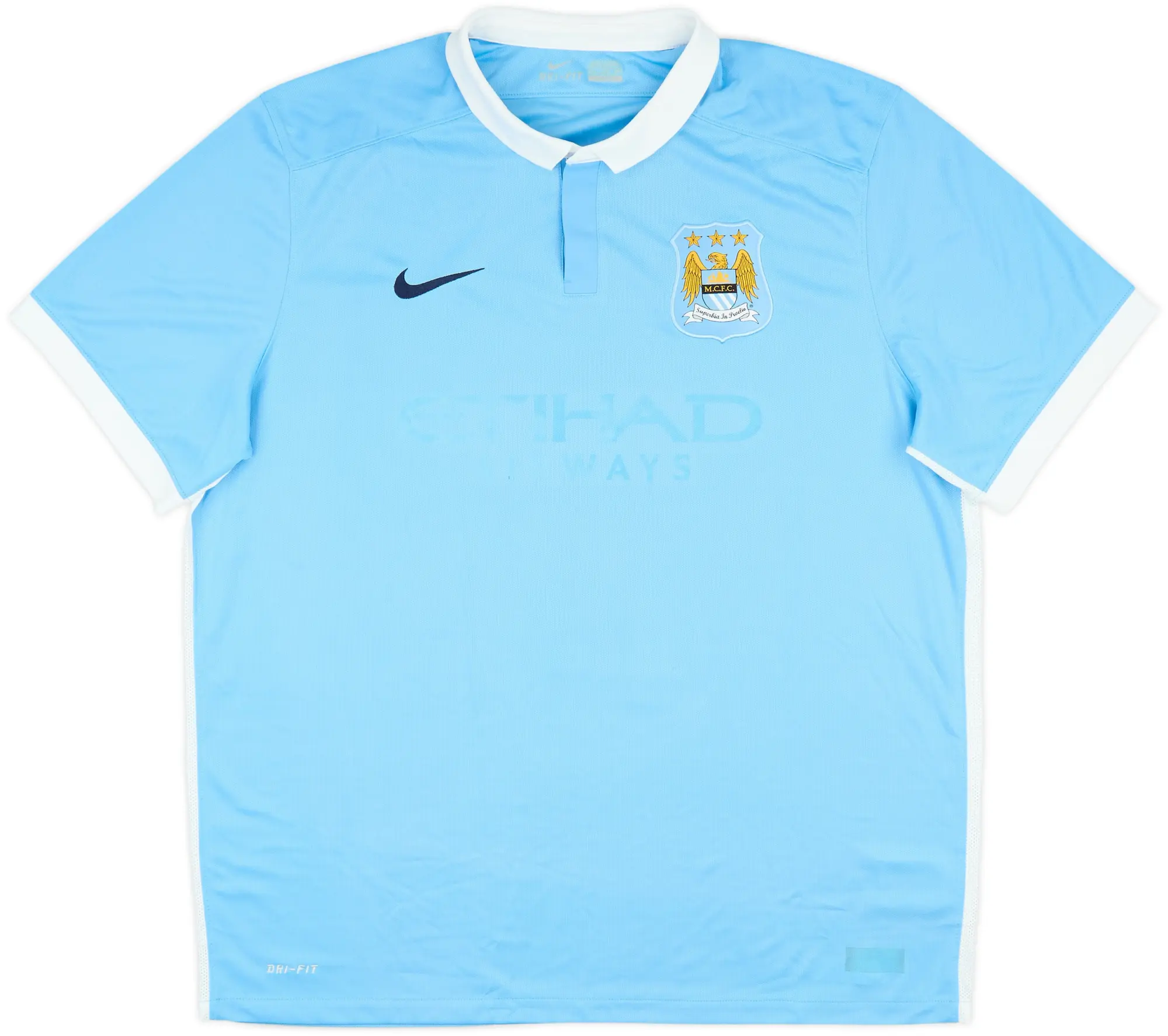 Nike Manchester City Mens SS Home Shirt 2015/16