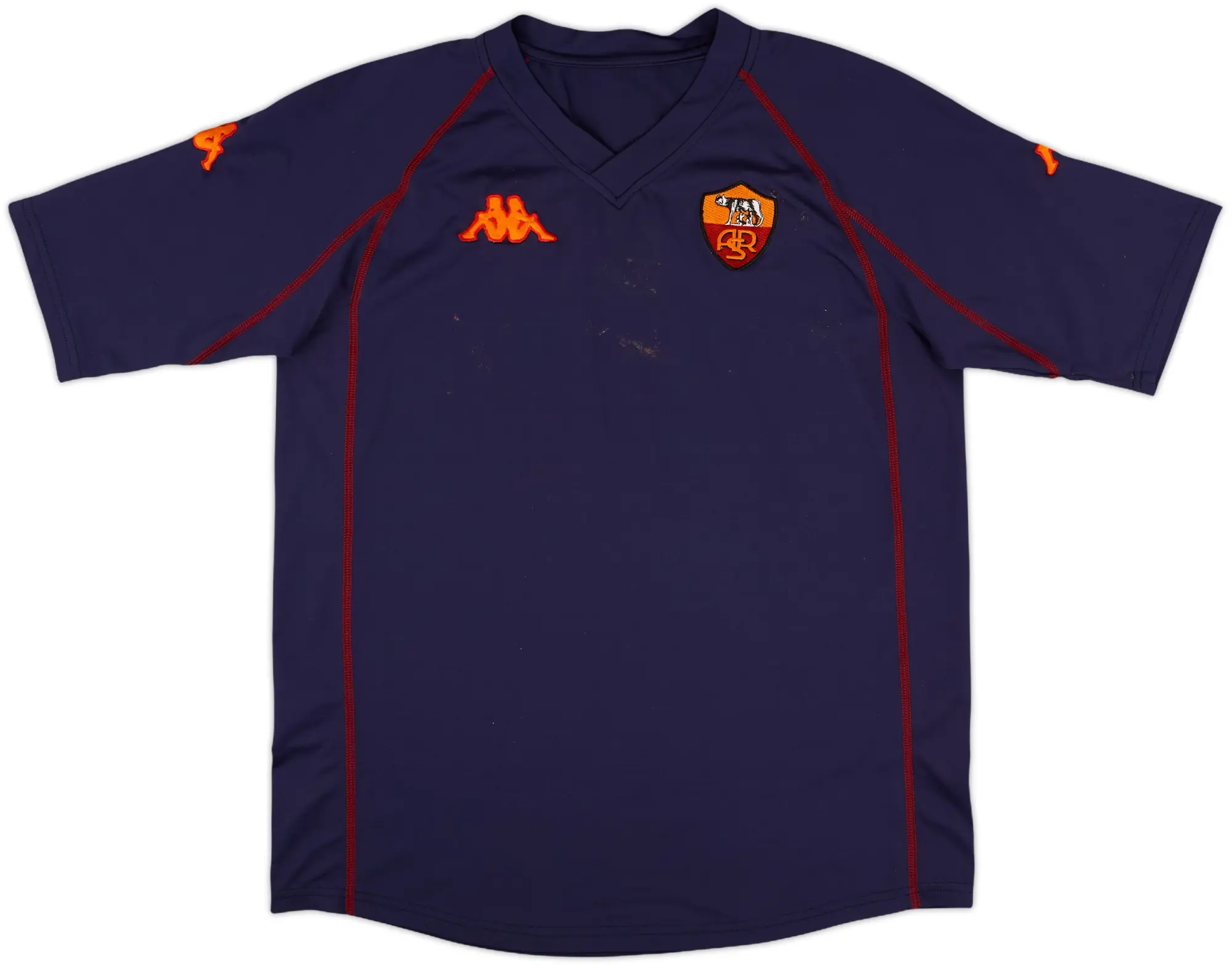 2002-03 Roma Kappa Training Shirt - 4/10 - (L)