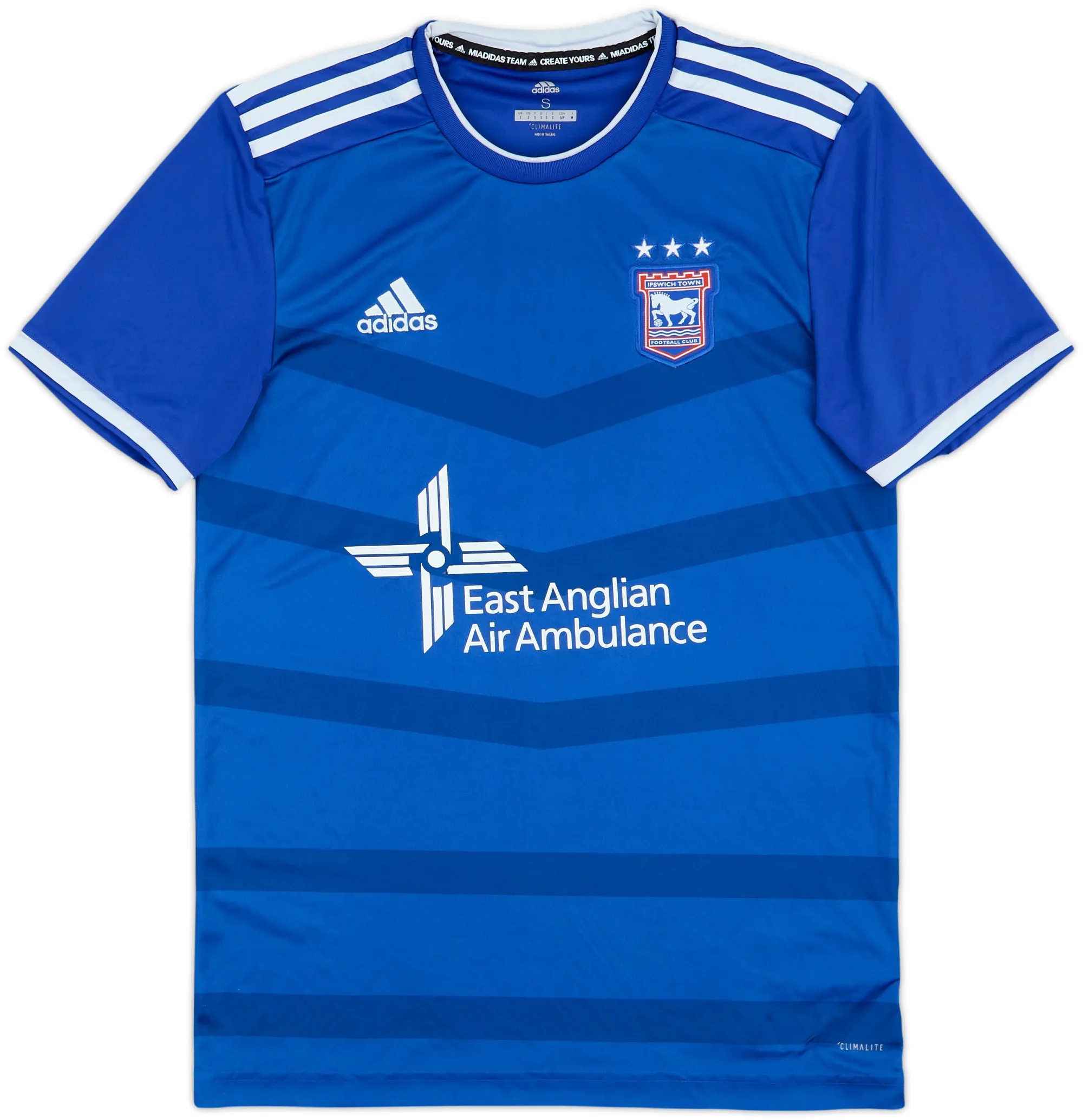 adidas Ipswich Town Mens SS Home Shirt 2019/20