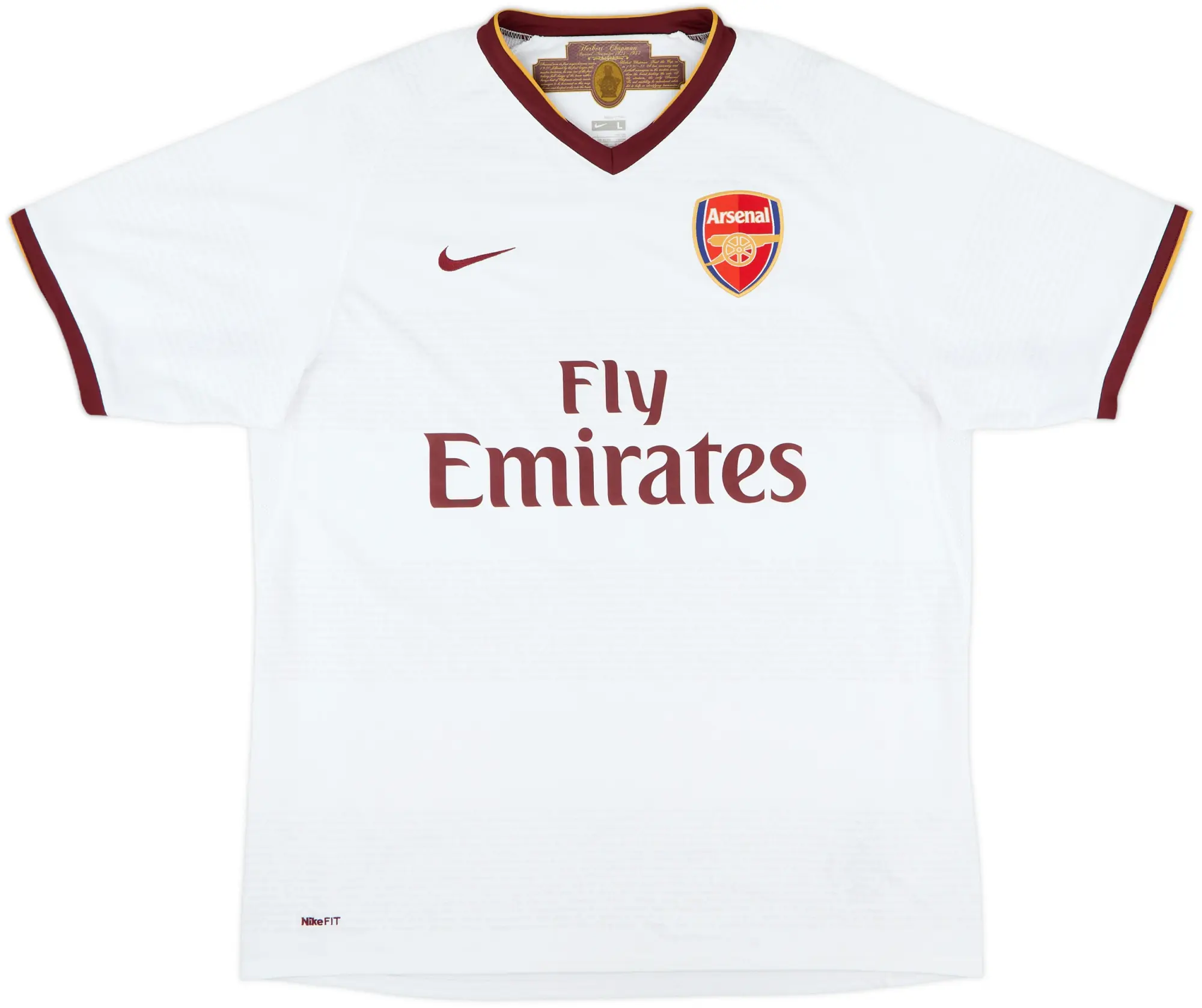 Nike Arsenal Mens SS Away Shirt 2007/08