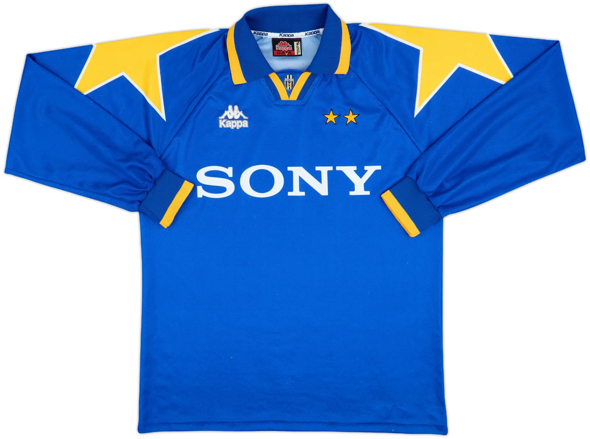 1995-96 Juventus Away L/S Shirt - 8/10 - (L)