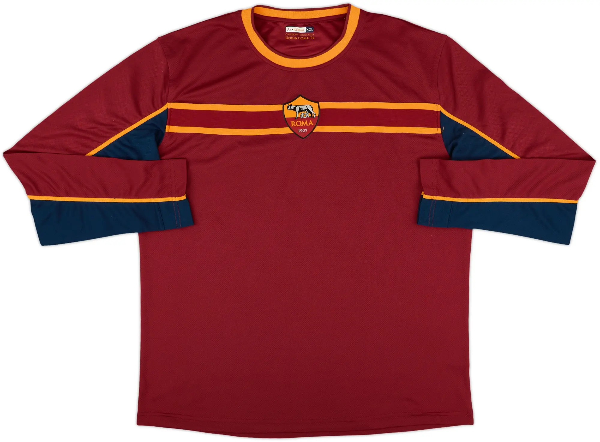 2013-14 Roma Training L/S Shirt - 8/10 - (XXL)