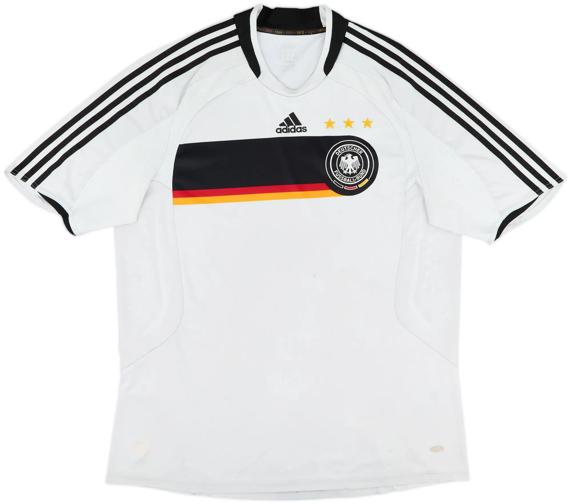 adidas Germany Mens SS Home Shirt 2008
