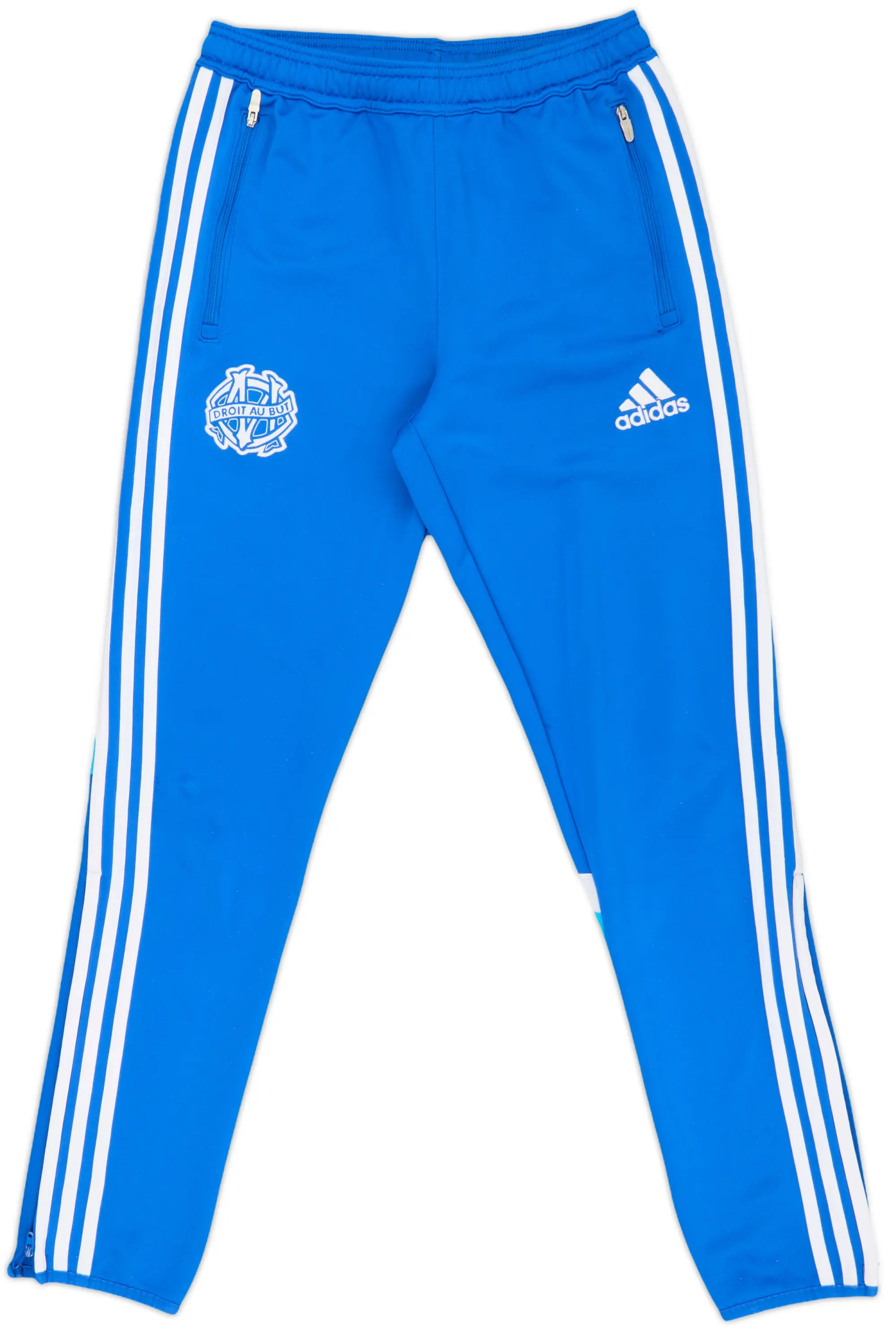 2016-17 Olympique Marseille adidas Track Pants/Bottoms - 9/10 - (XL.Boys)
