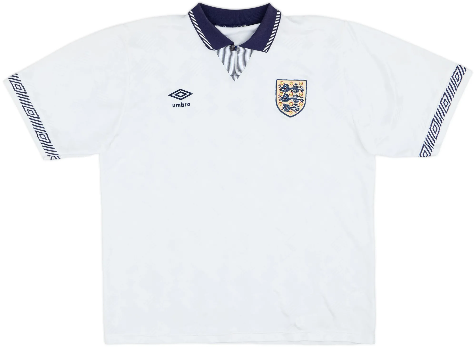 Umbro England Mens SS Home Shirt 1990