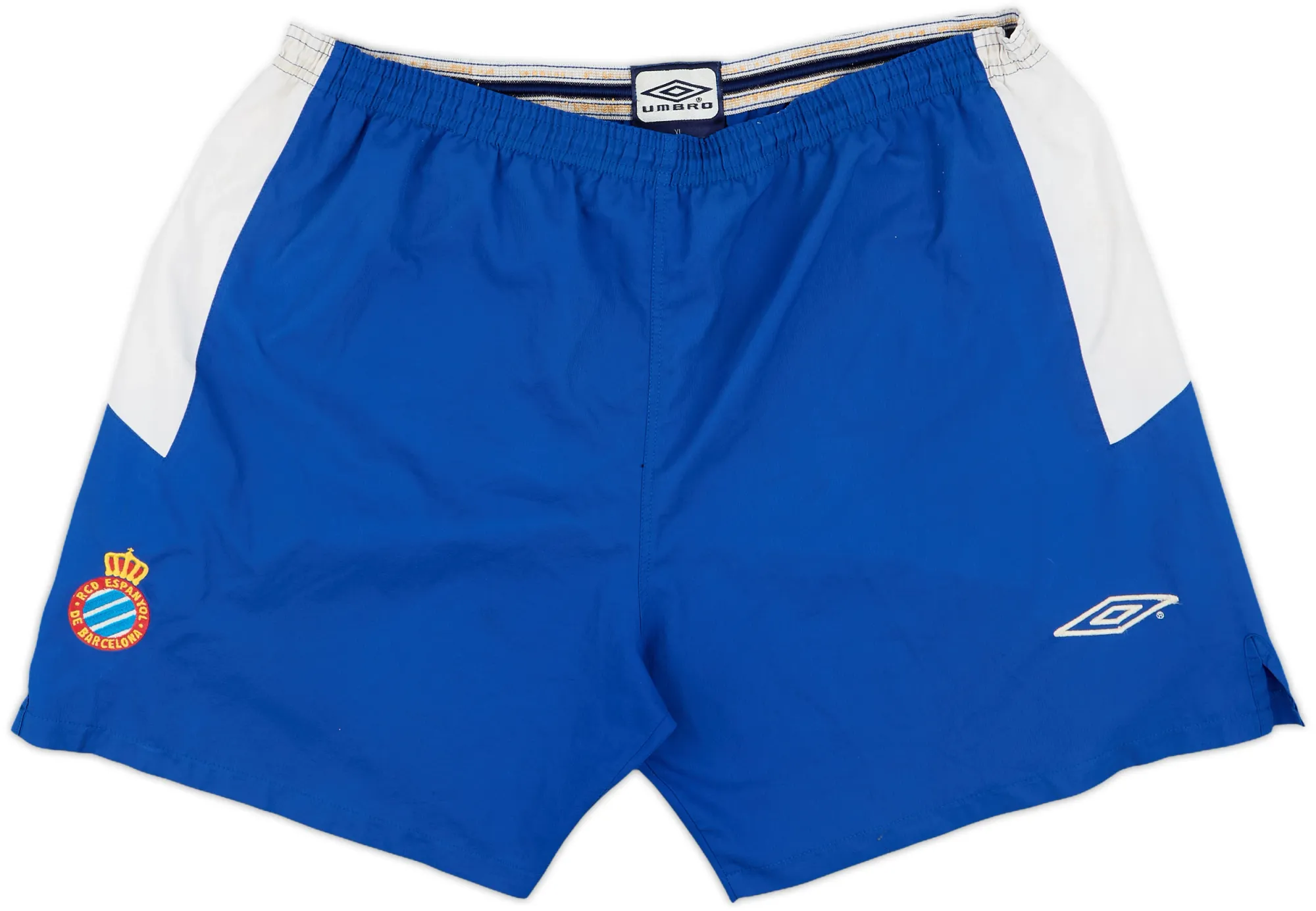 Umbro Espanyol Mens Home Shorts 2002/03