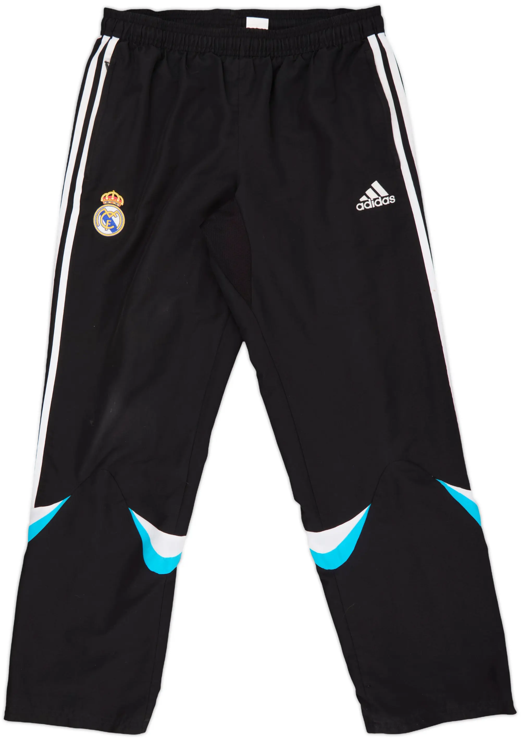 2008-09 Real Madrid adidas Track Pants/Bottoms - 8/10 - (M)