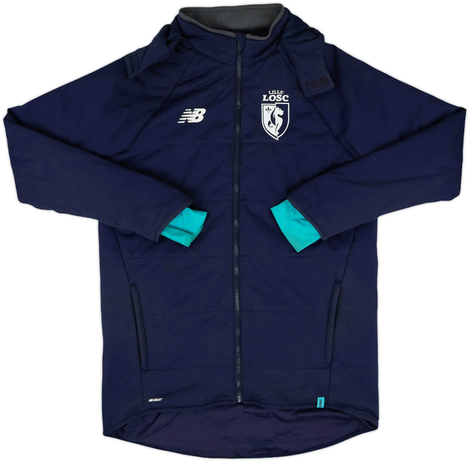 2020-21 Lille New Balance Padded Bench Coat - 10/10 - (L)