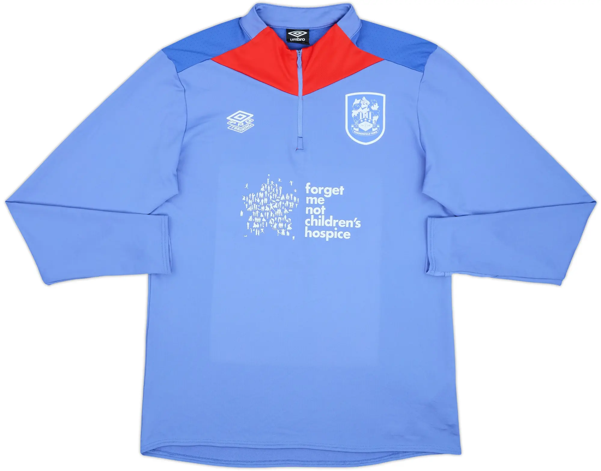 2024-25 Huddersfield Umbro 1/4 Zip Sweat Top - 10/10 - (XL)
