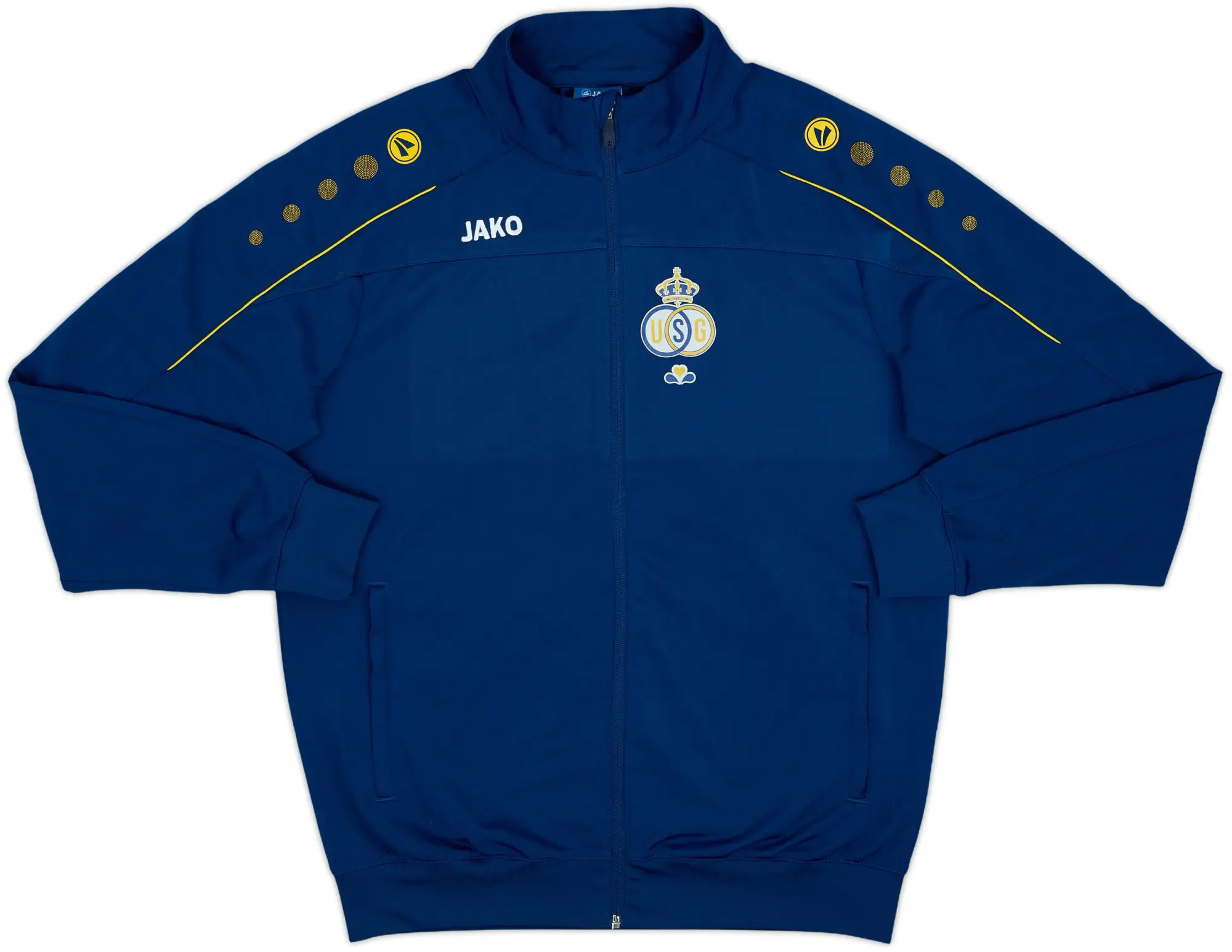 2007-08 Union Saint Gilloise Jako Track Jacket - 7/10 - (S)