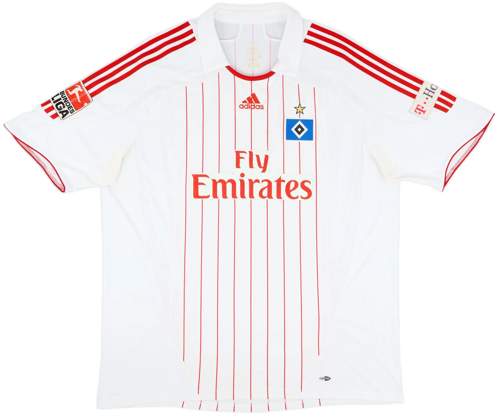 adidas Hamburg Mens SS Home Shirt 2007/08