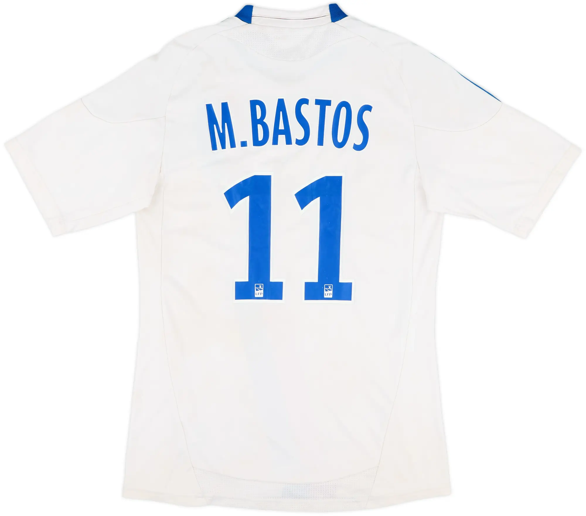 2010-11 Lyon Home Shirt M.Bastos #11 - 6/10 - (S)