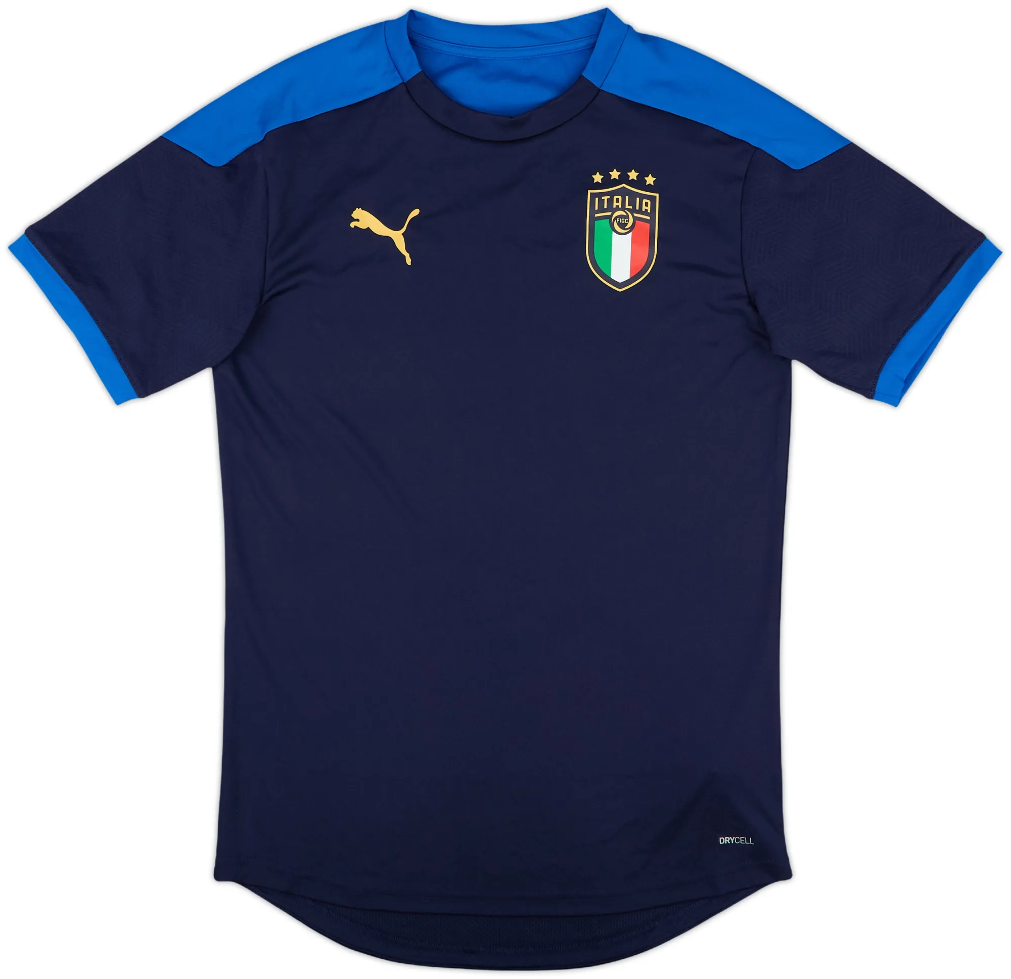 Puma Italy Mens SS Home Shirt 2020
