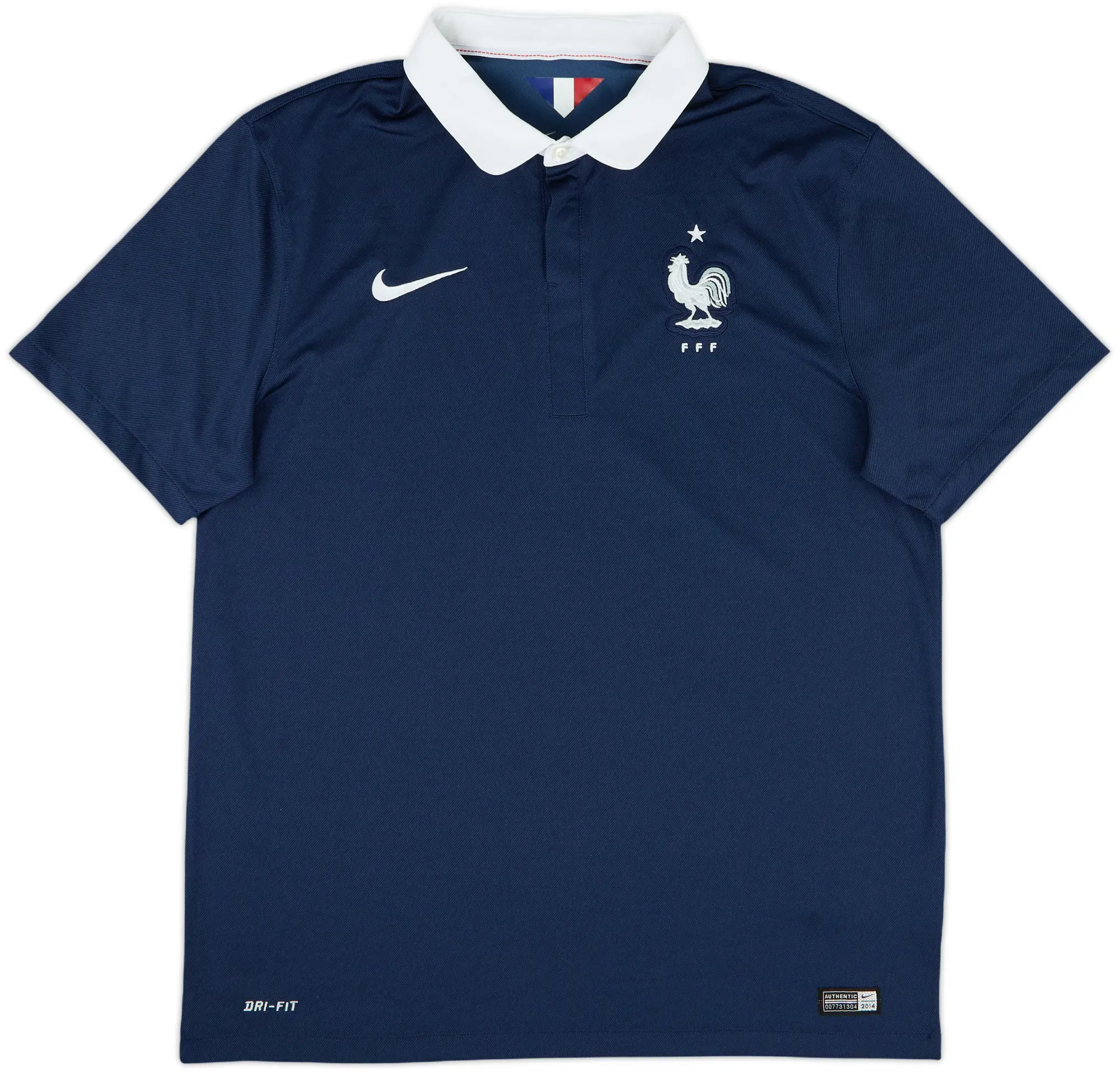 Nike France Mens SS Home Shirt 2014