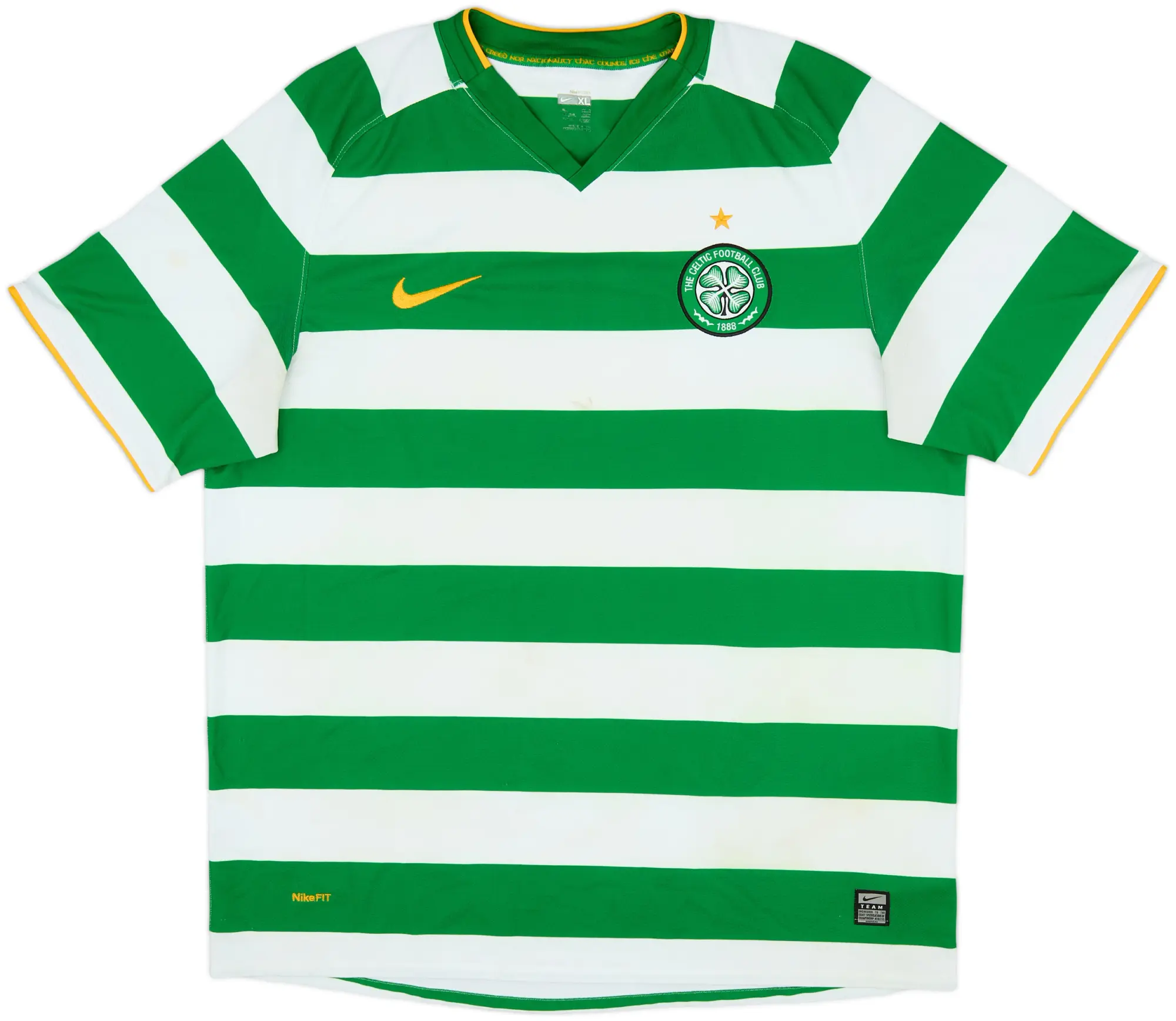 Nike Celtic Mens SS Home Shirt 2008/10