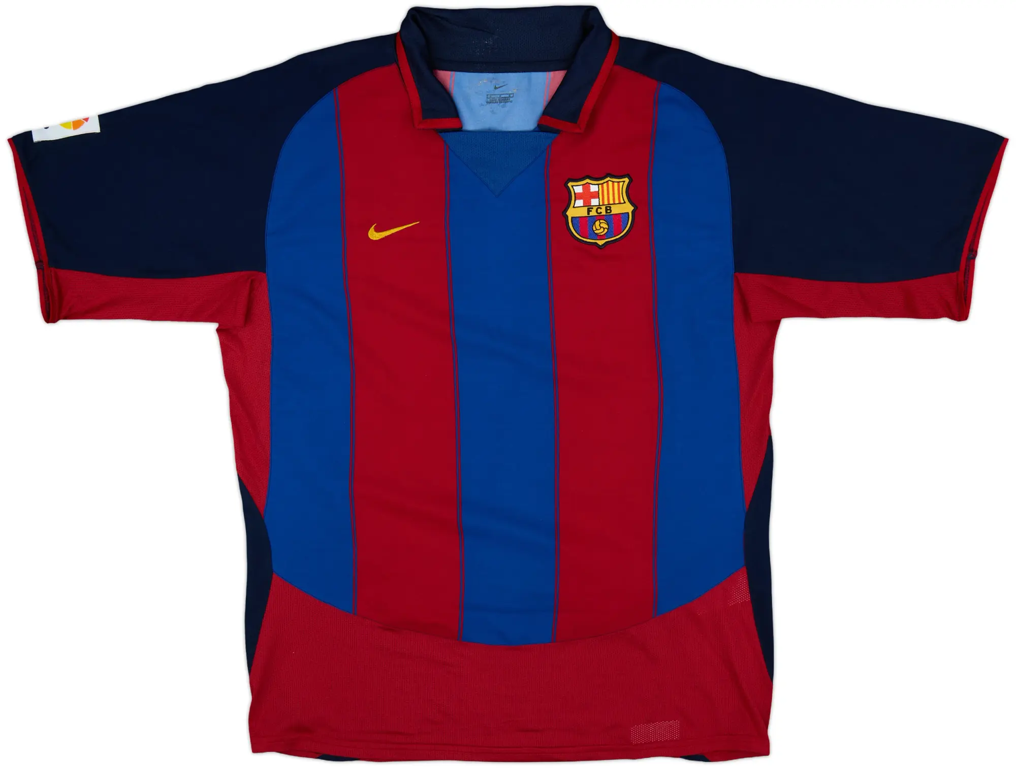 Nike Barcelona Mens SS Home Shirt 2003/04