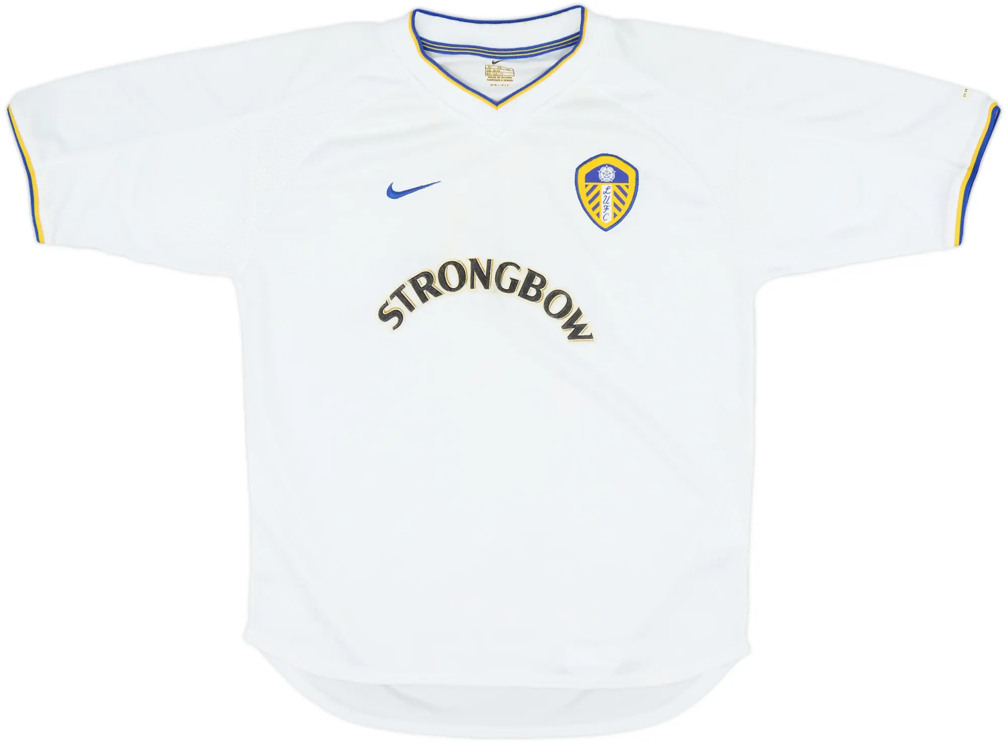 Nike Leeds United Boys SS Home Shirt 2000/02