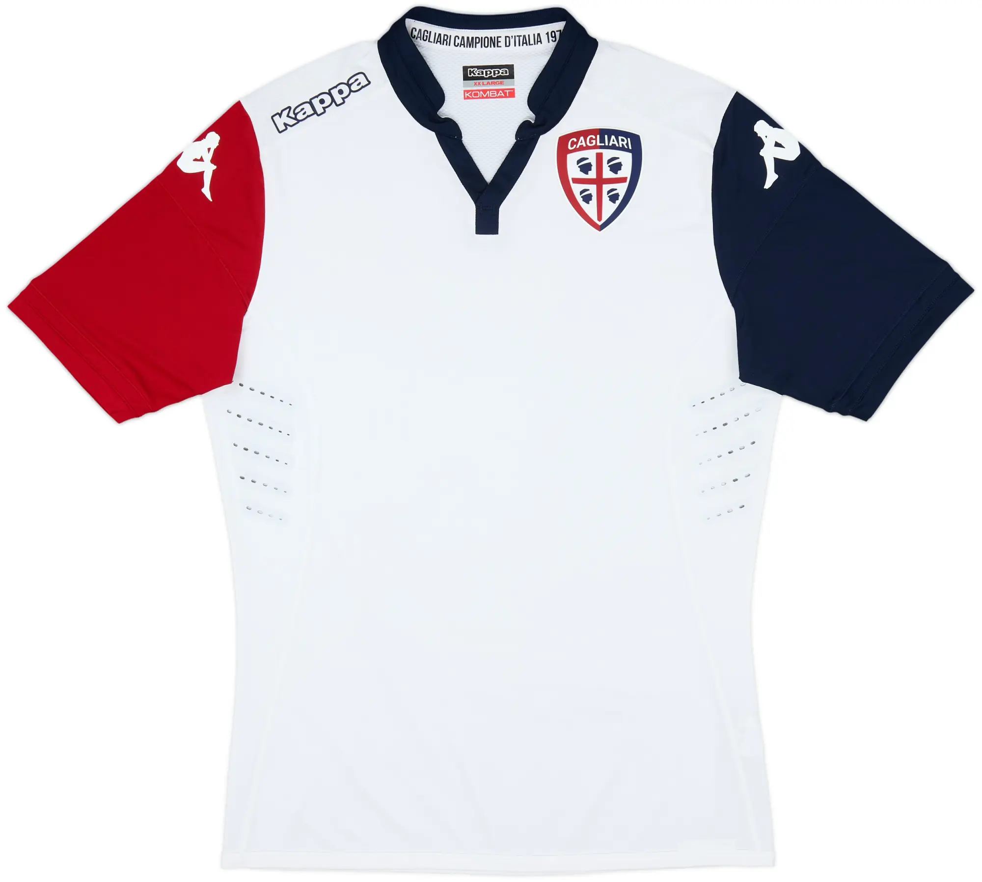 2015-16 Cagliari Authentic Away Shirt - 9/10 - (XXL)