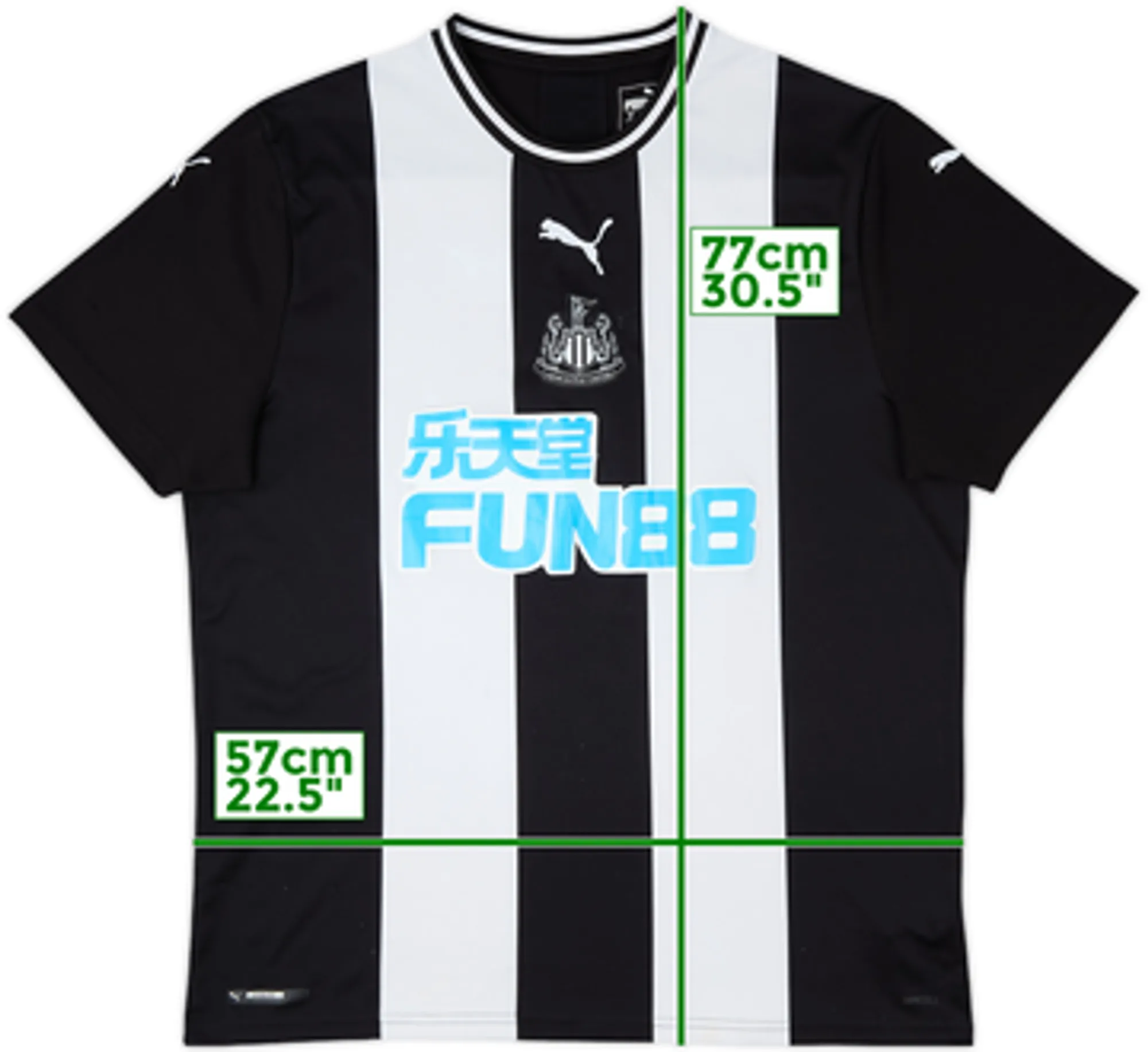 Puma Newcastle United Mens SS Home Shirt 2019/20