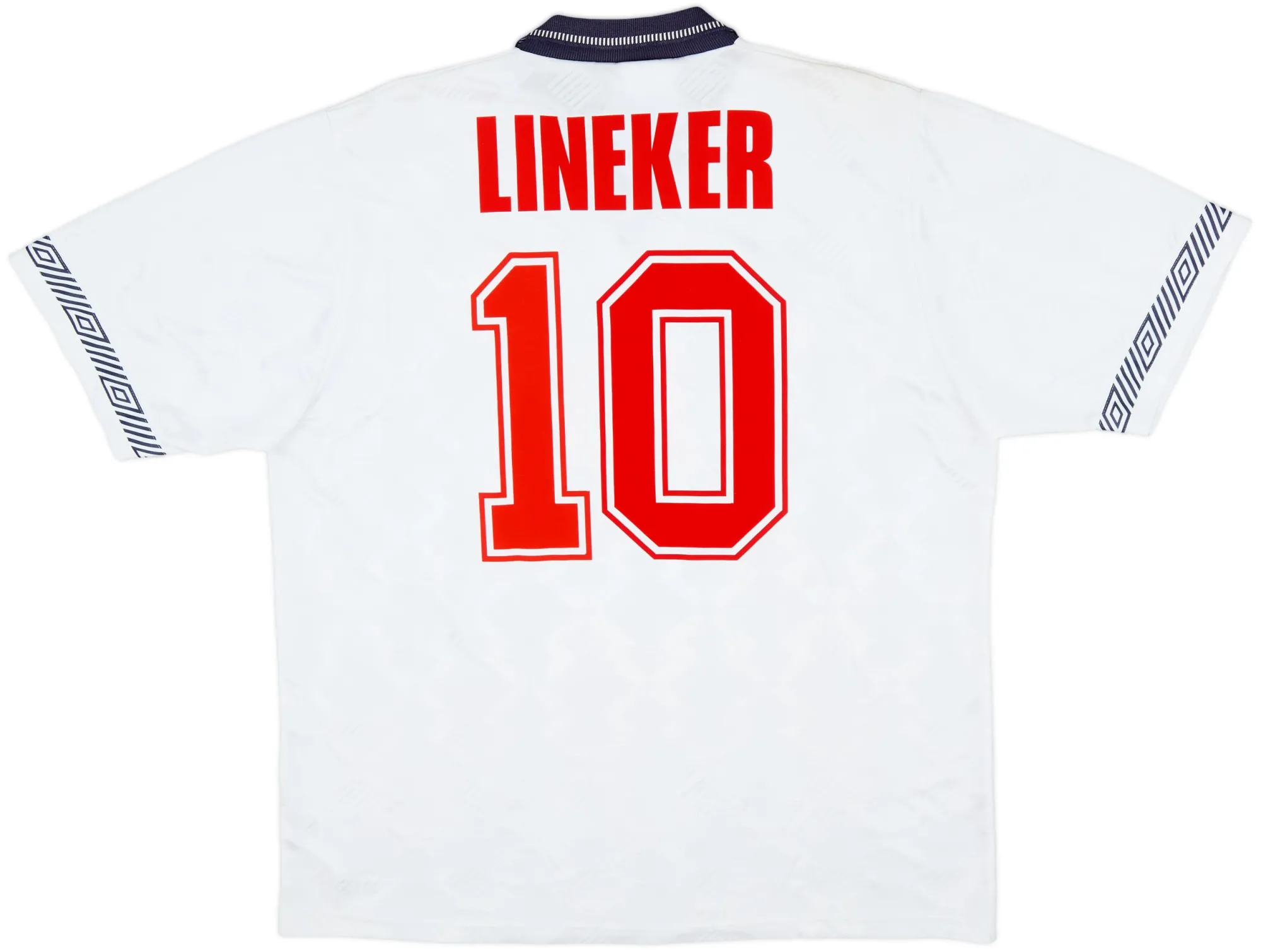 Umbro England Mens SS Home Shirt 1990