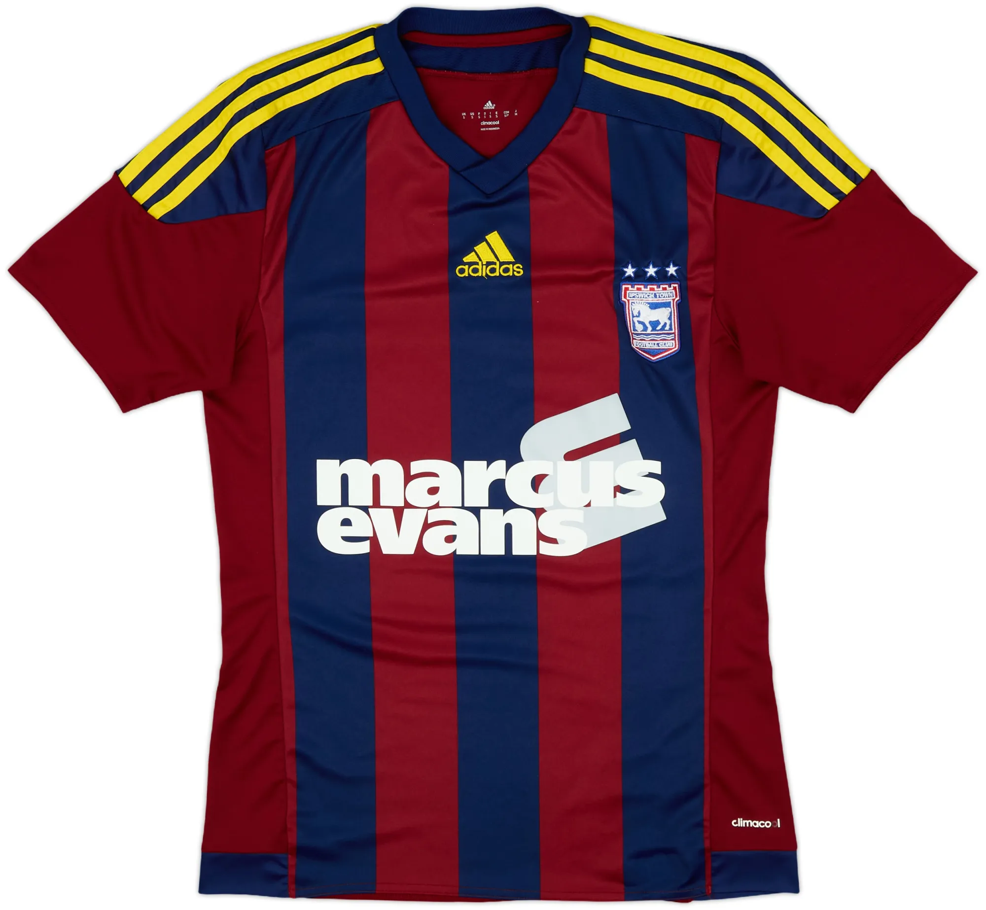 adidas Ipswich Town Mens SS Away Shirt 2015/16