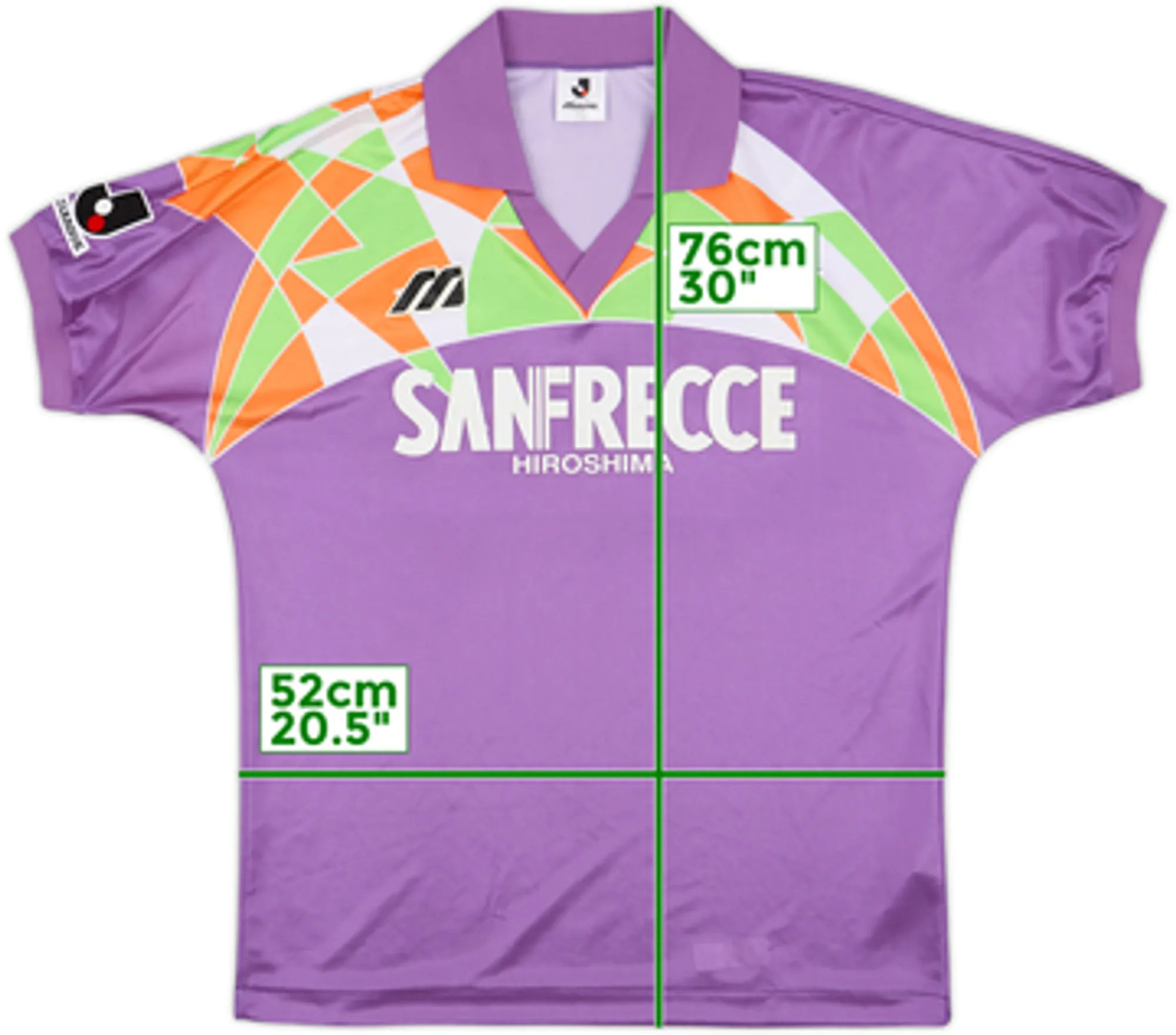 Home Sanfrecce Mens SS Home Shirt 1993/94