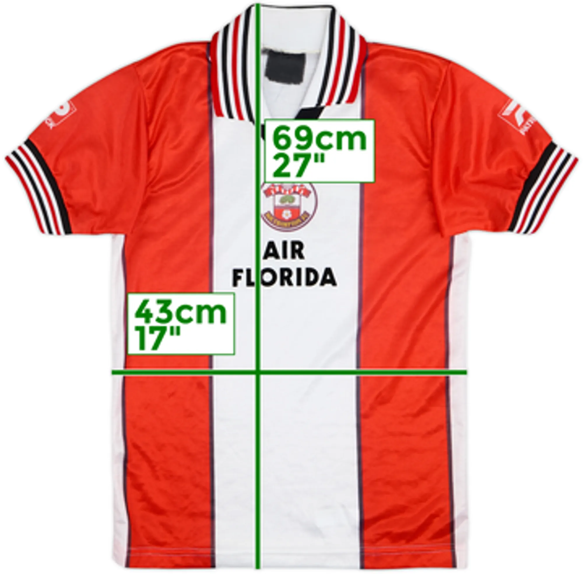 Home Southampton Mens SS Home Shirt 1983/85