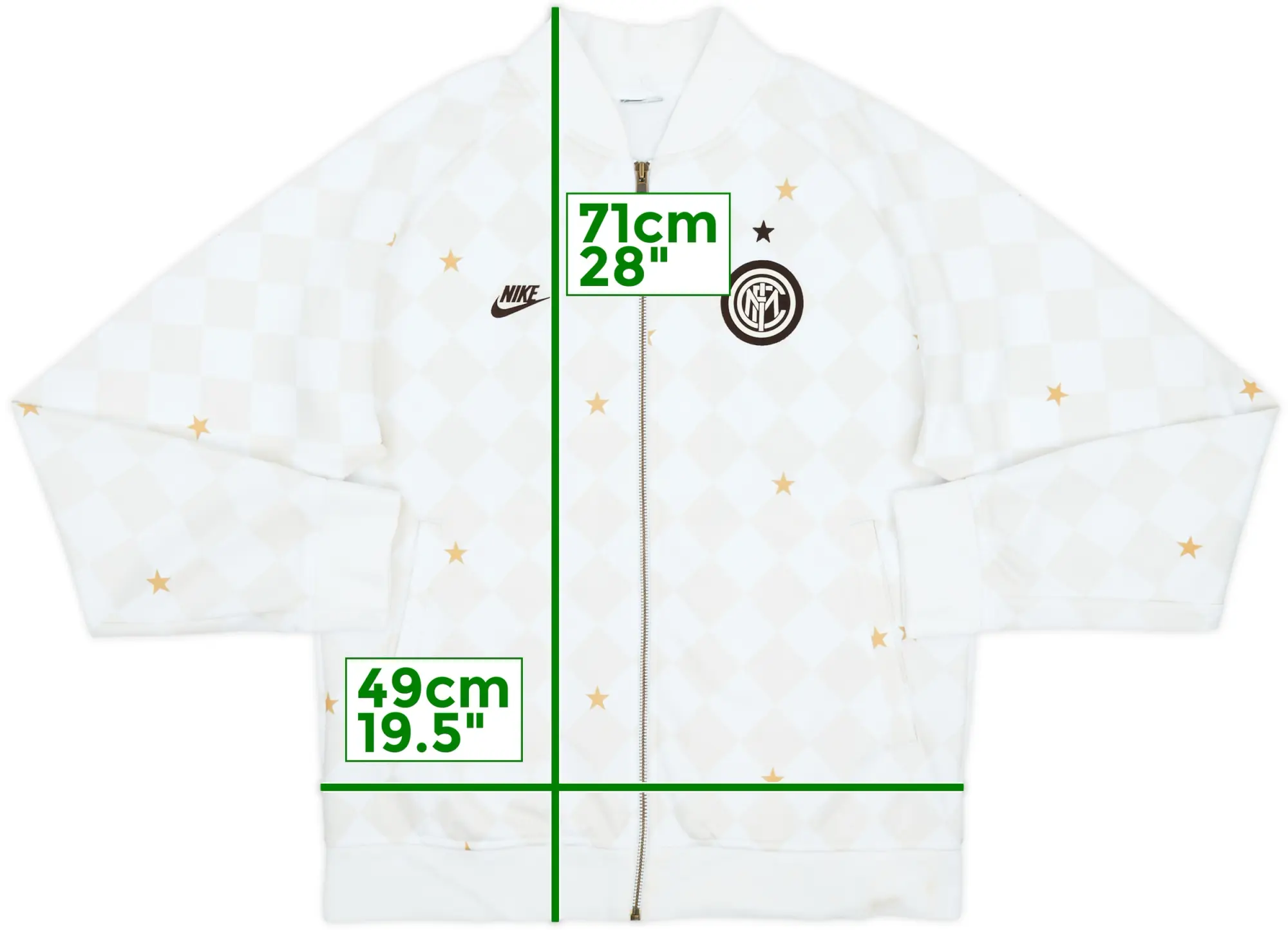 2009-10 Inter Milan Nike Track Jacket - 4/10 - (S)
